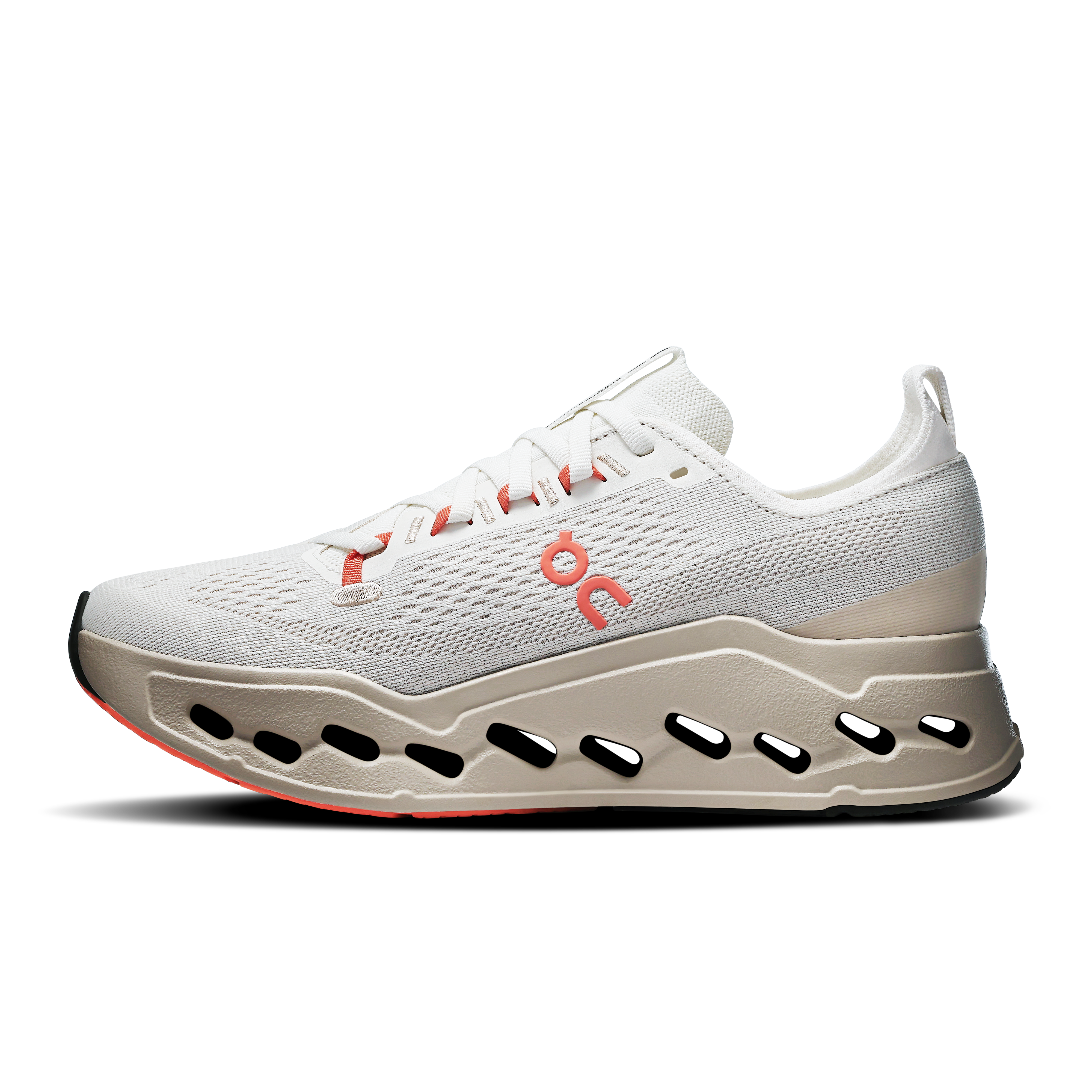 On Running Cloudsurfer Max Running Shoe Men - Ivory/Salmon