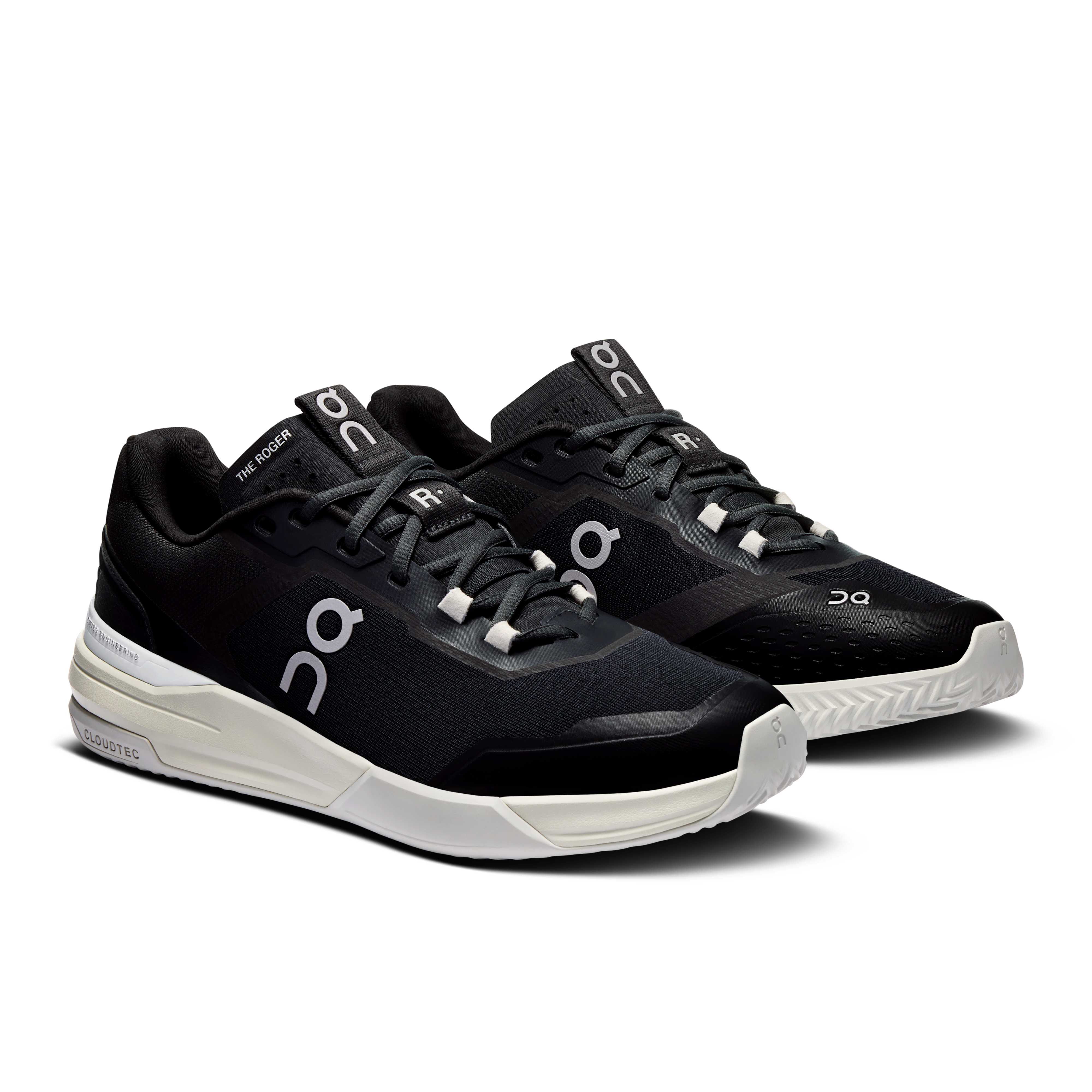 On The Roger Advantage Pro Clay Tennis Shoe Men - Black/White