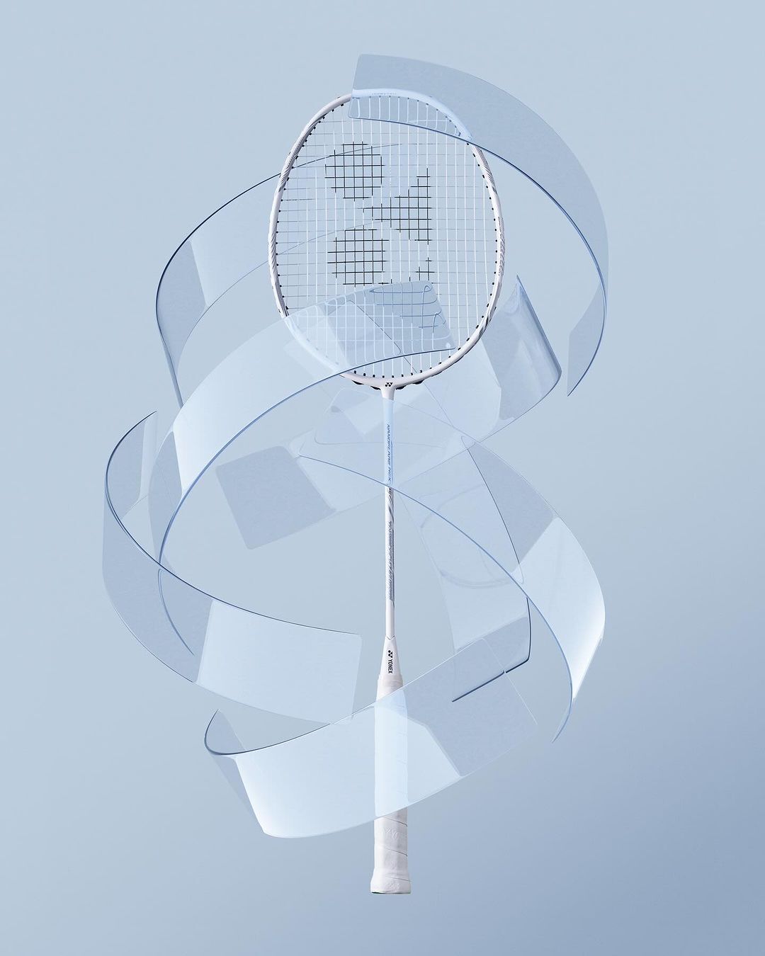 Yonex Nanoflare Nextage 4U Badminton Racket - White/Grey