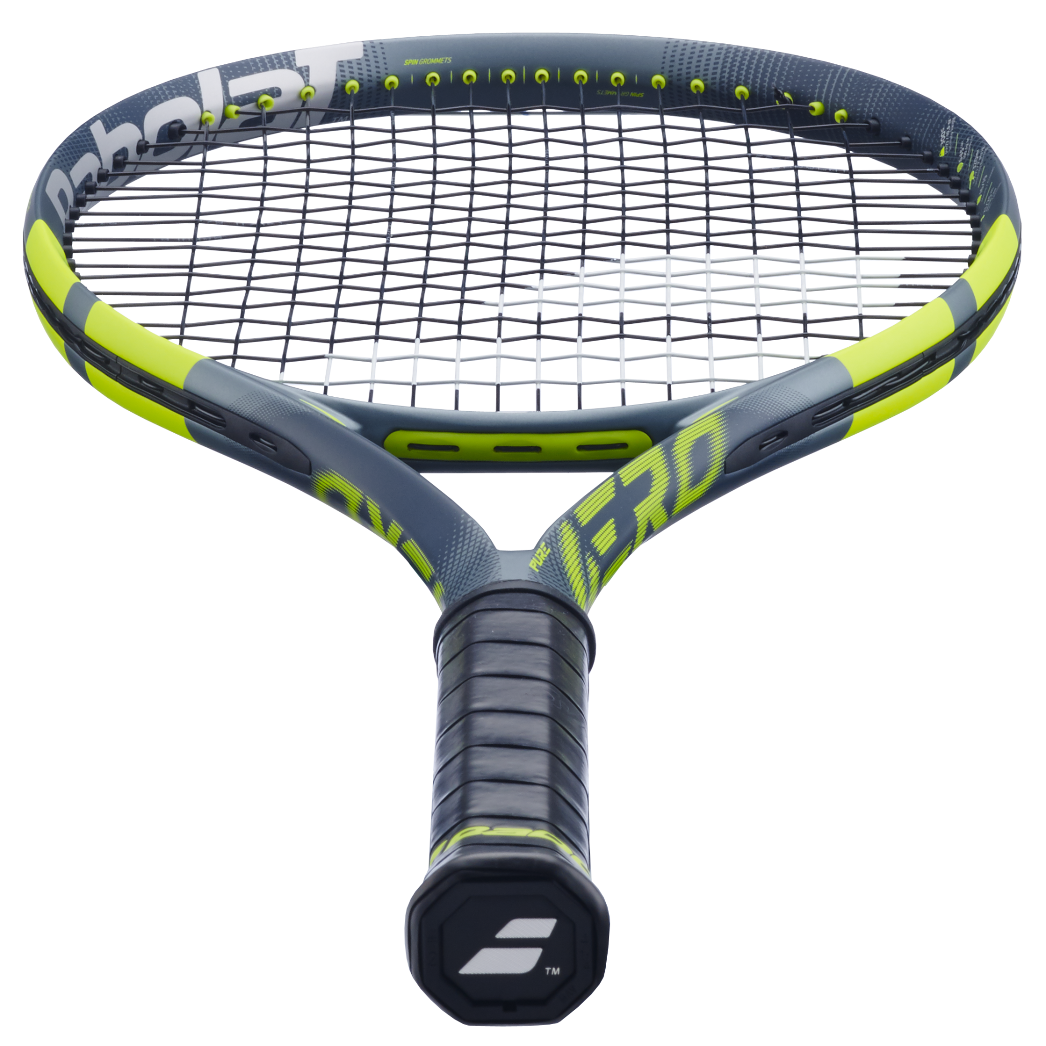 Babolat Pure Aero 2026 Tennis Racket Unstrung - Grey/Yellow Tennis Rackets Babolat