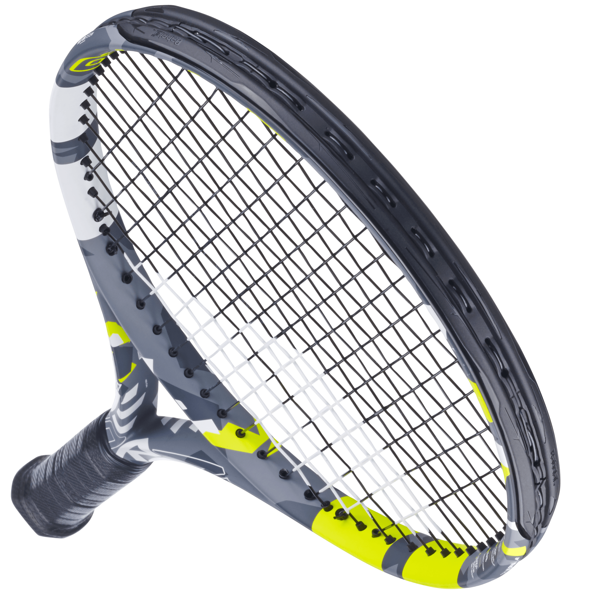 Babolat Evo Aero 102 275g Strung Tennis Racket (Grey/Yellow)