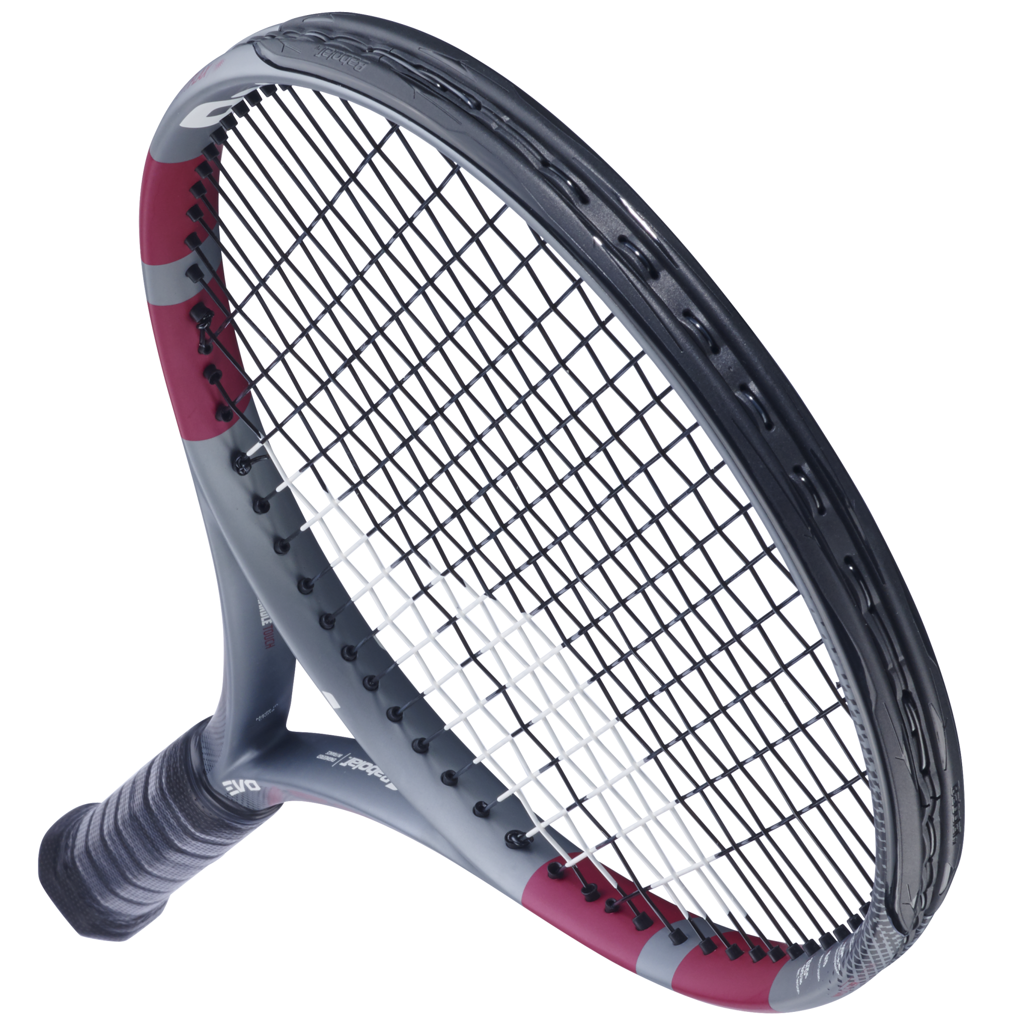 Babolat Evo Aero Pink 2026 Tennis Racket Strung - Pink Tennis Rackets Babolat