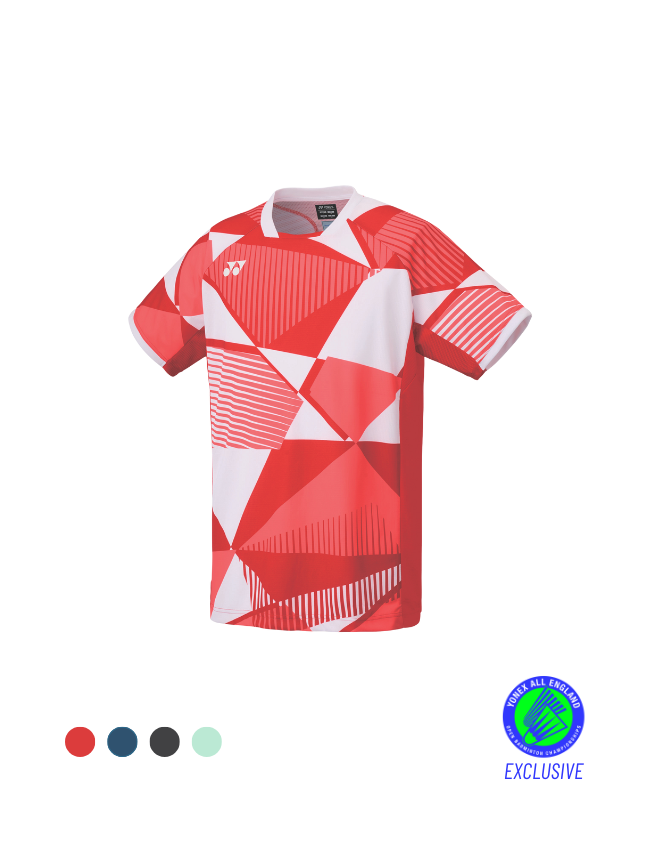 Yonex Men's Crew Neck Shirt 10635EX Tango Red