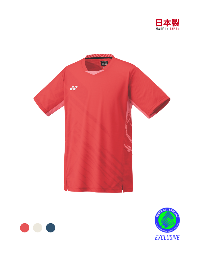 Yonex Men's Crew Neck Shirt 10642YX Tango Red