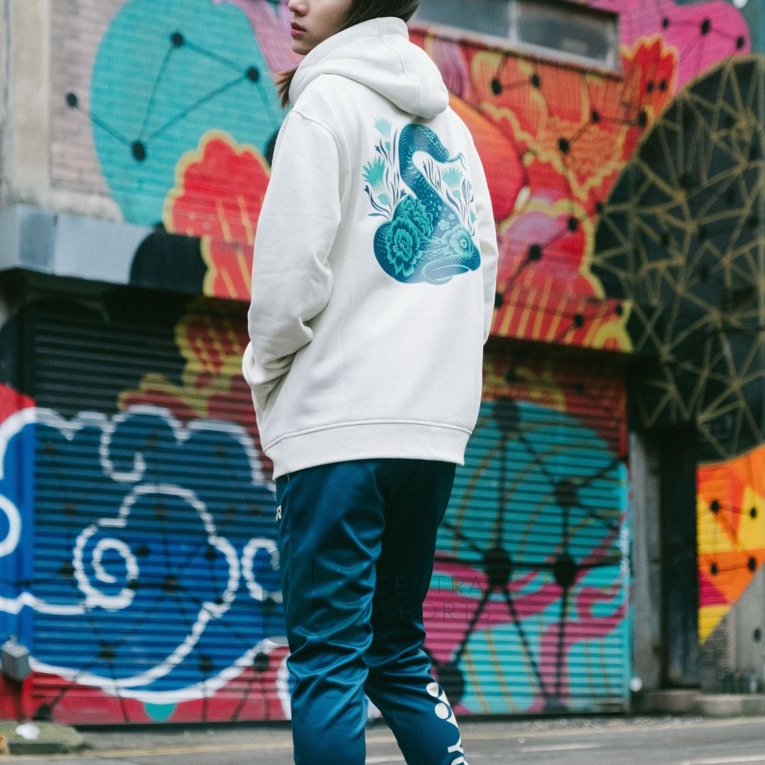 Yonex Coiled Snake Unisex Hood Black