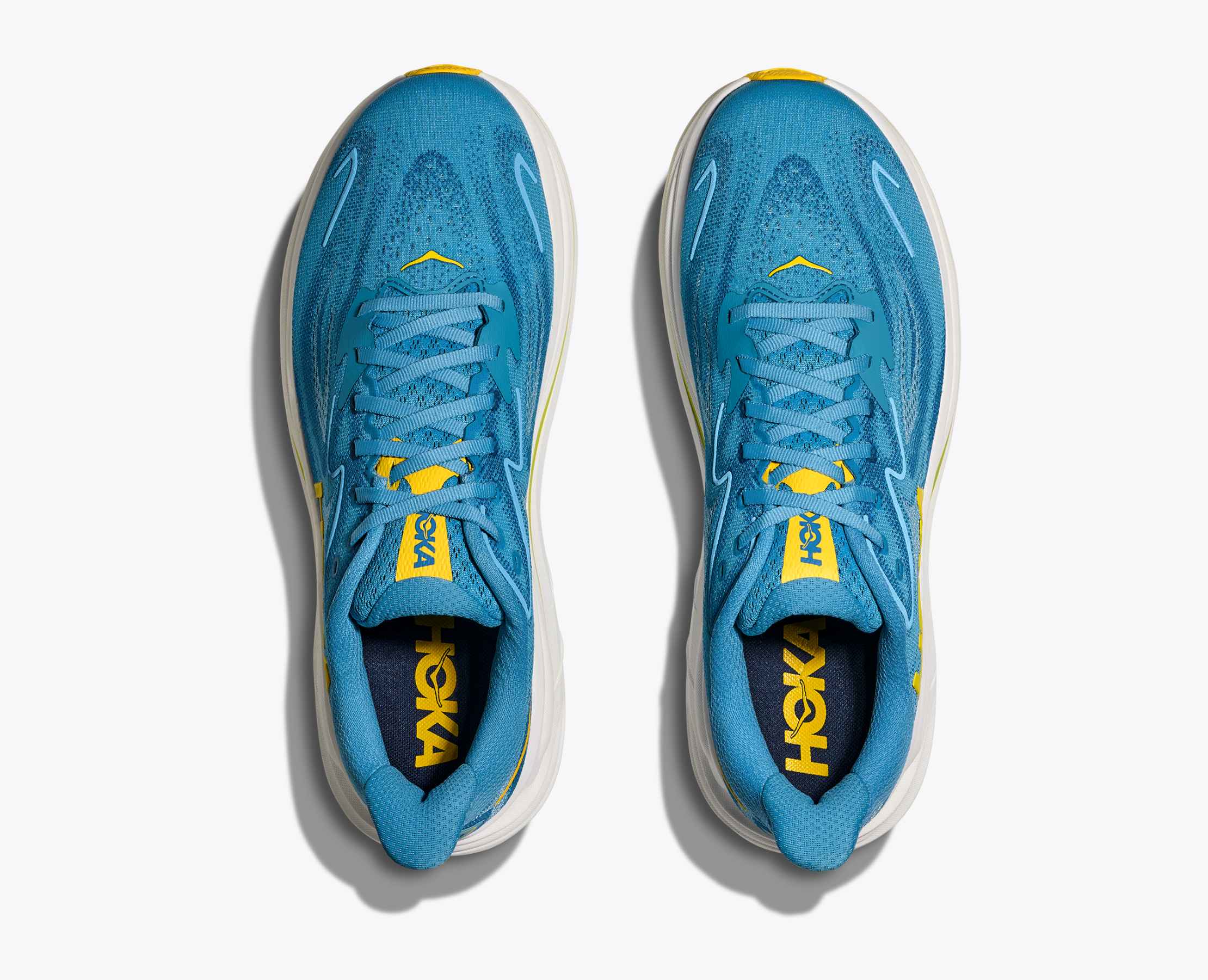 Hoka Clifton 10 Running Shoes Men - Alpine Blue/Foggy Night