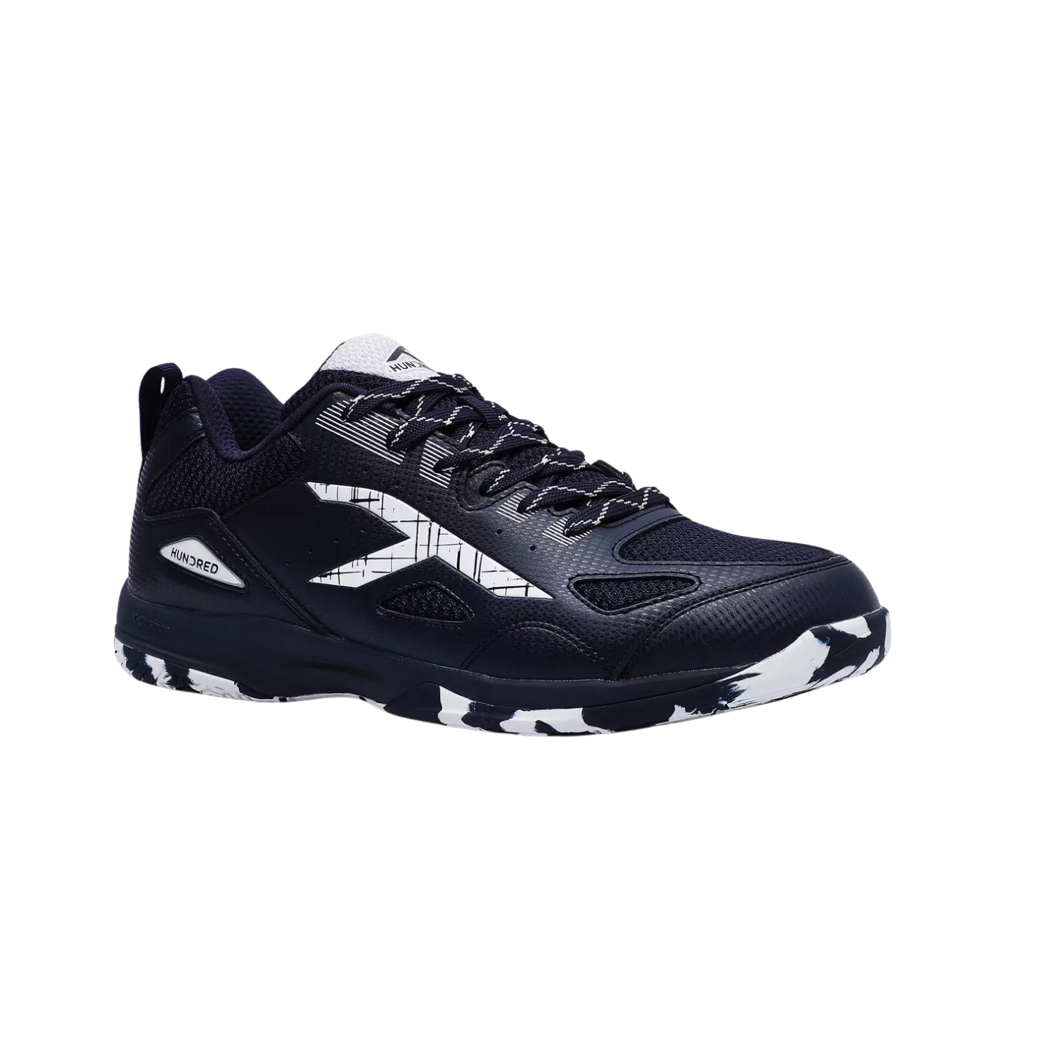 Hundred Galaxy Badminton Shoes - Navy/White