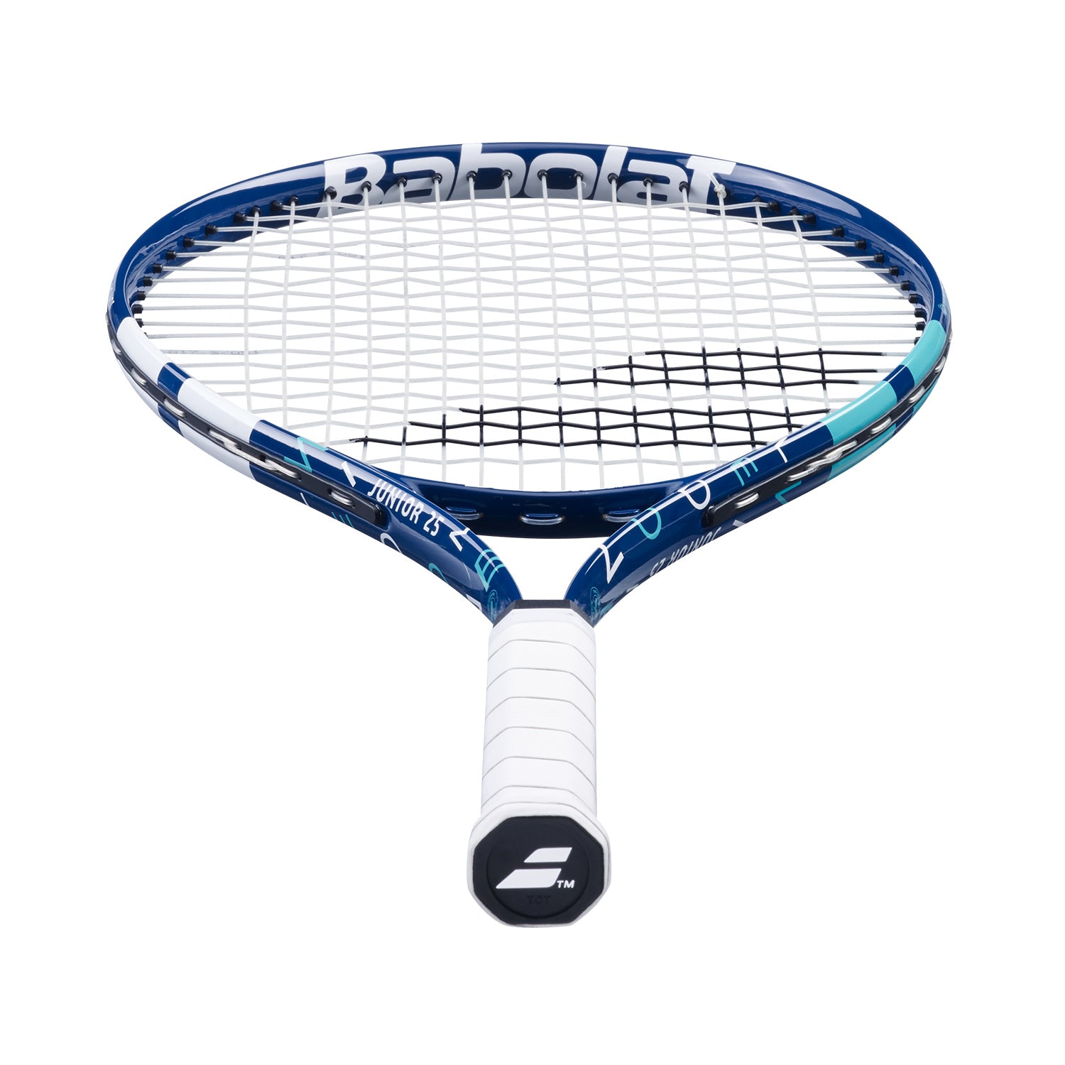 Babolat Junior 25 Wimbledon Tennis Racket - Strung - White