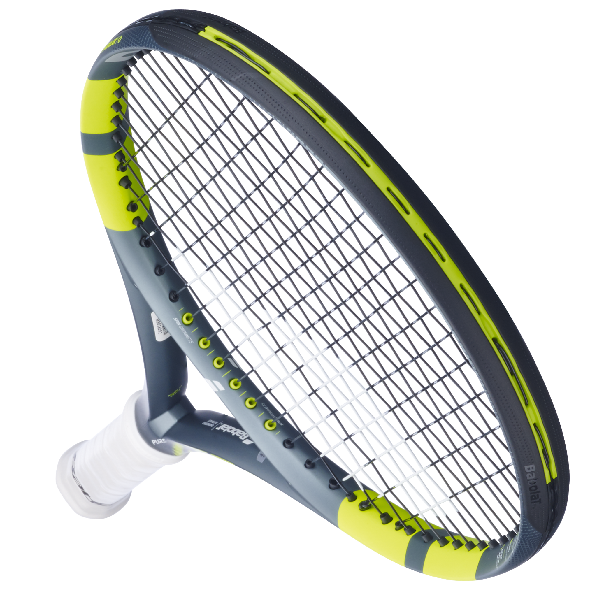 Babolat Pure Aero Junior 26 2026 Tennis Racket - Grey/Yellow Tennis Rackets Babolat