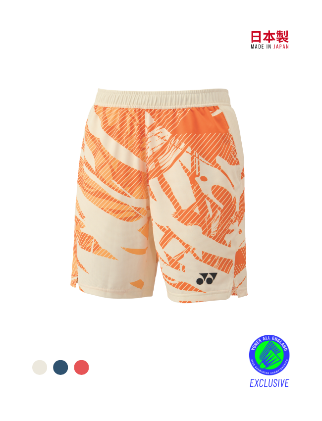Yonex Team China Knit (15206YX) Shorts Men (Cream) Made in JAPAN