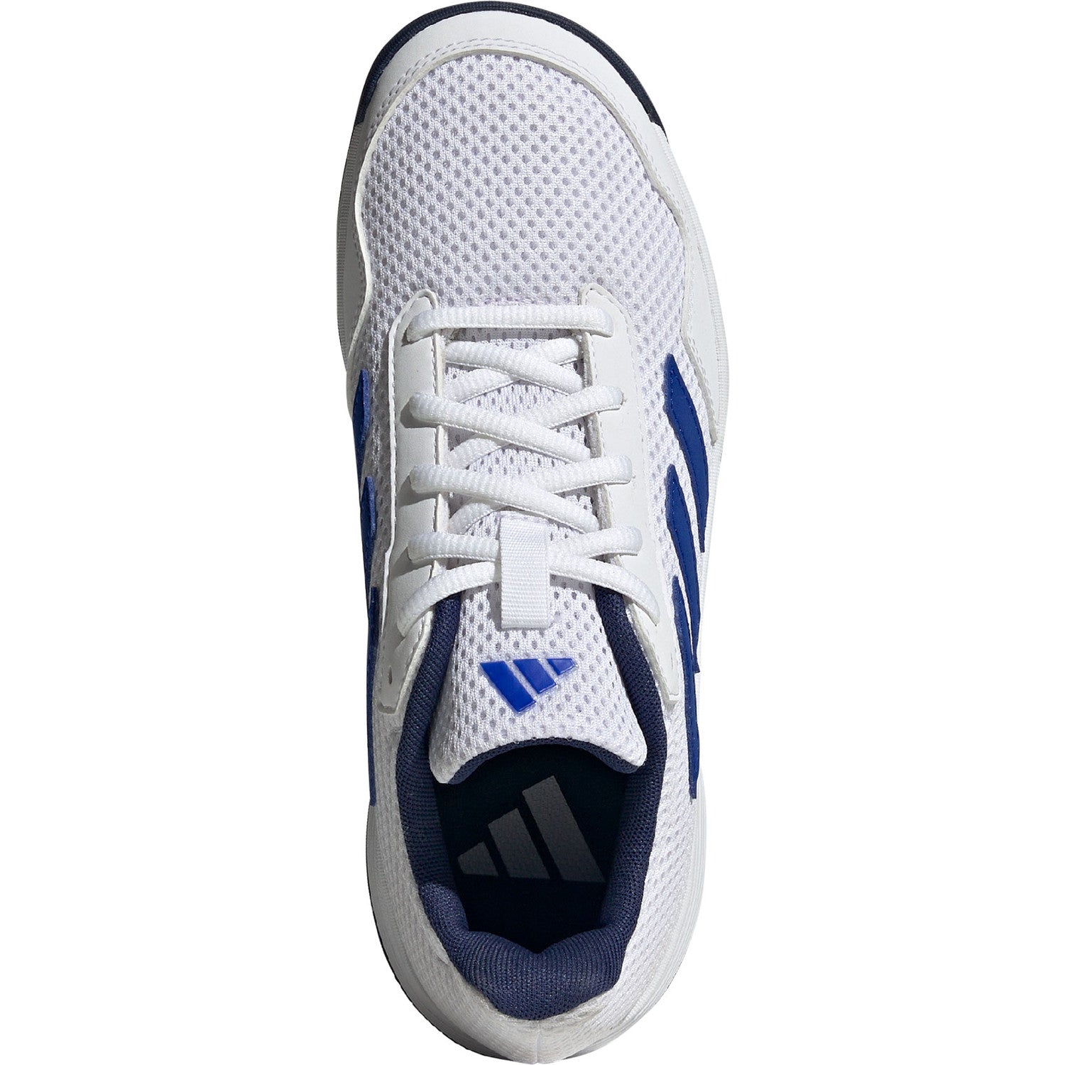 Adidas Gamespec Tennis Shoes Junior - White/Blue Tennis Shoes Adidas