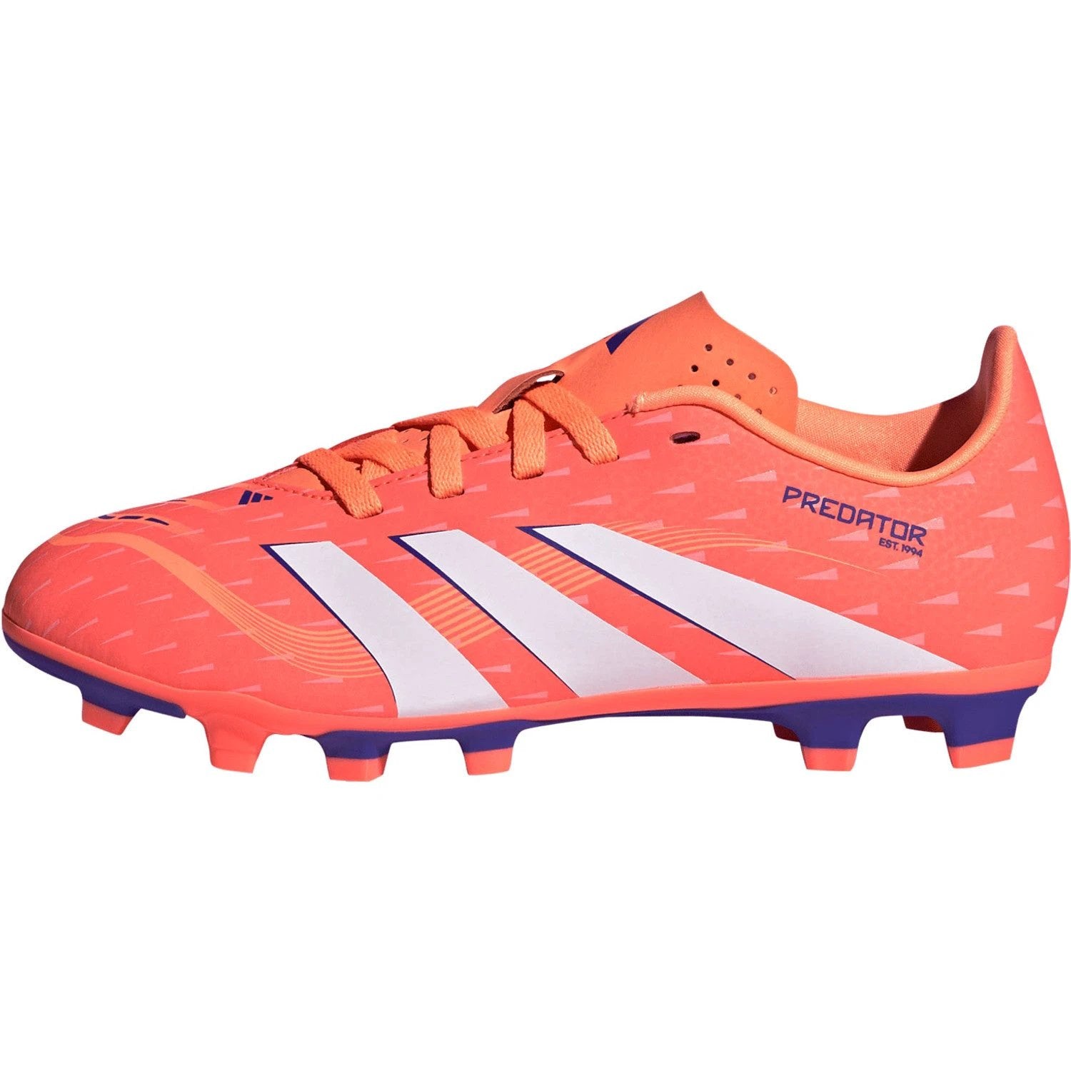 Adidas Predator Club FG/MG Football Boots Junior - Coral/White Coral White shoes Adidas