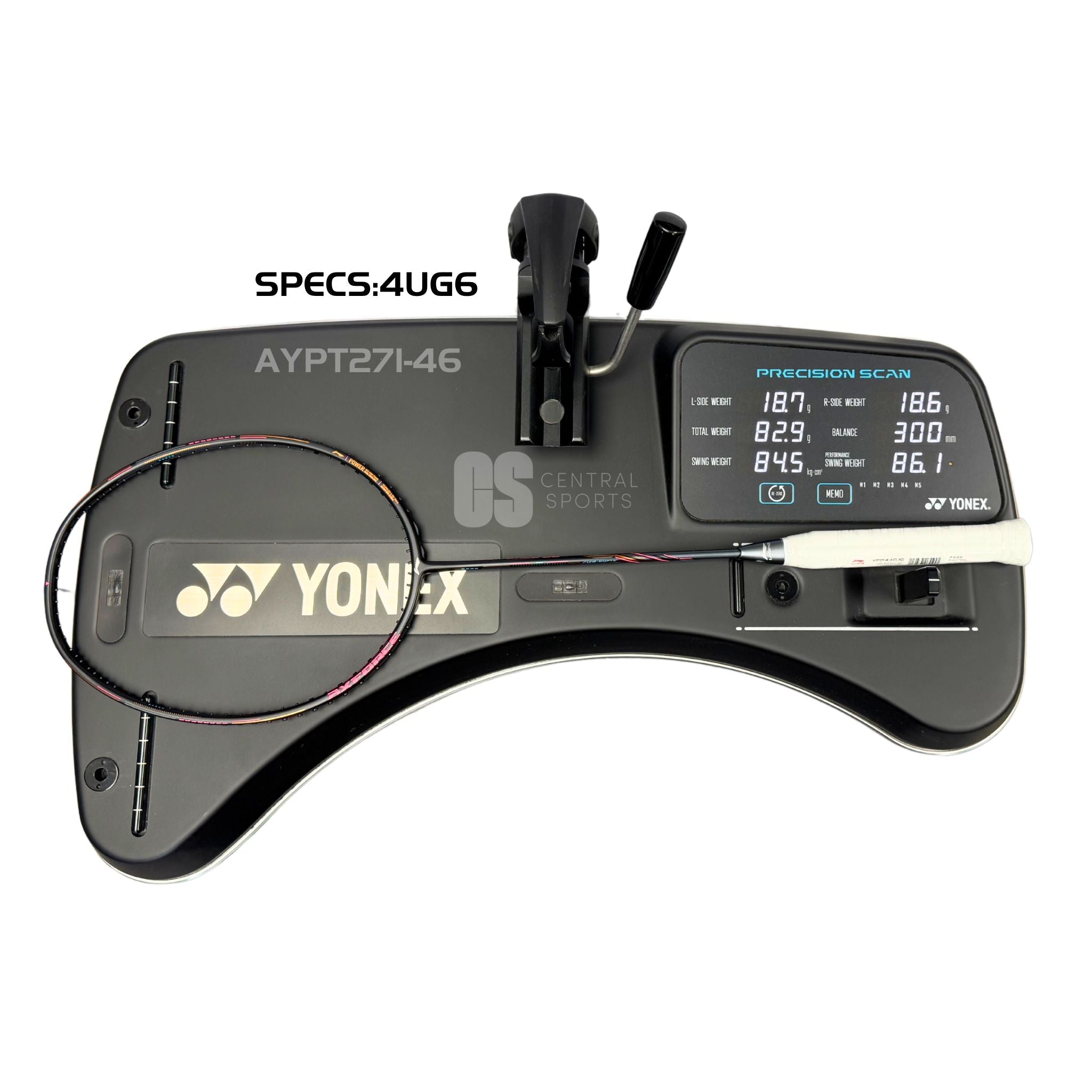 Li-Ning Axforce 80 5U Badminton Racket - Black/Red