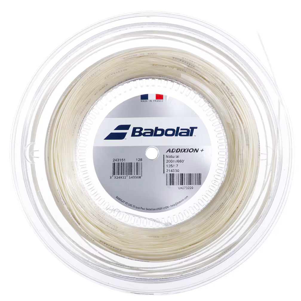 Babolat AddiXion+ 200M Tennis String - Natural