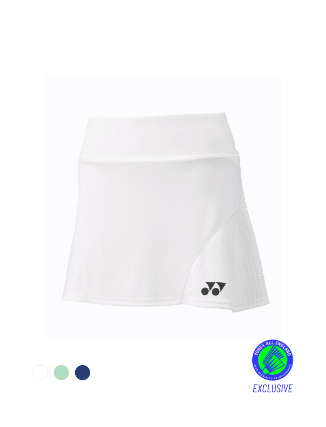 Yonex (26153EX) Skirt with Inner Shorts Women (White)