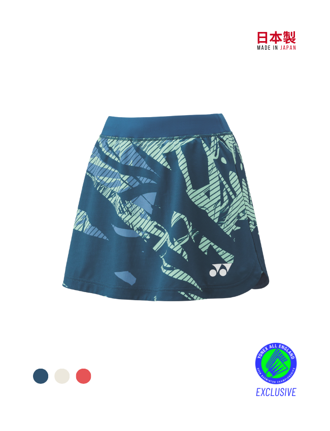 Yonex Team China (26157YX) Skirt with Inner Shorts Women (Ink Blue) Made in JAPAN