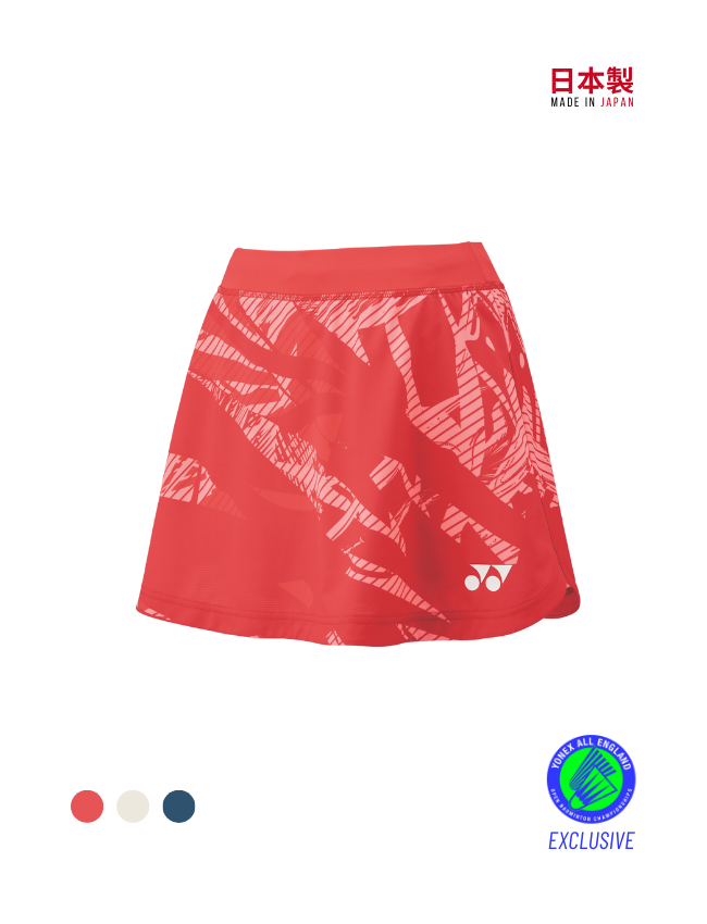 Yonex Women's Skirt (with inner shorts) 26157YX Tango Red