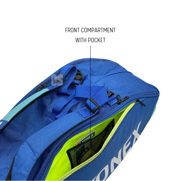 Yonex BA92426EX Pro 6 Racket Bag (Cobalt Blue)