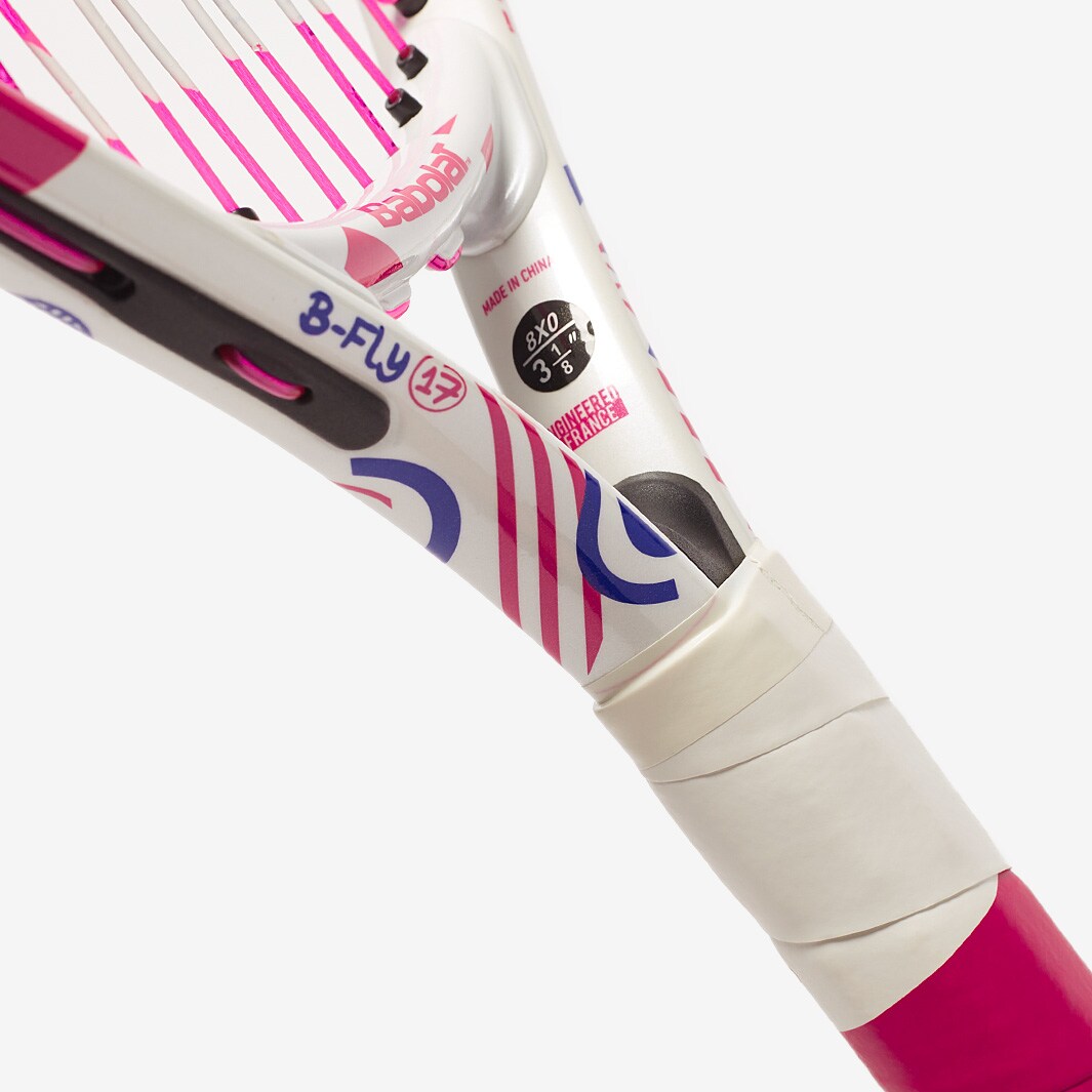 Babolat B Fly 17 2023 Junior Tennis Racquet - Pink/White