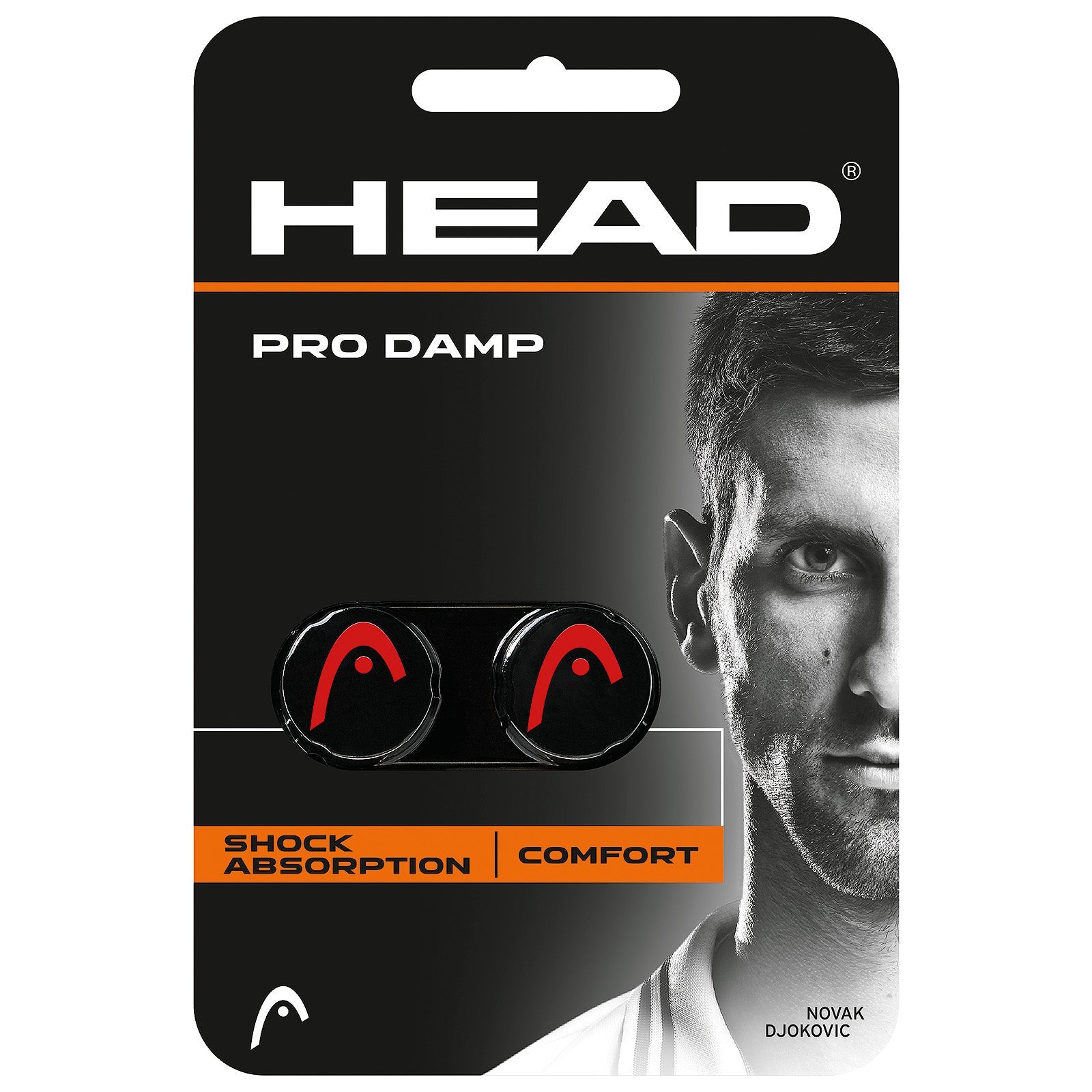 Head Pro Damp - Black/White/Yellow