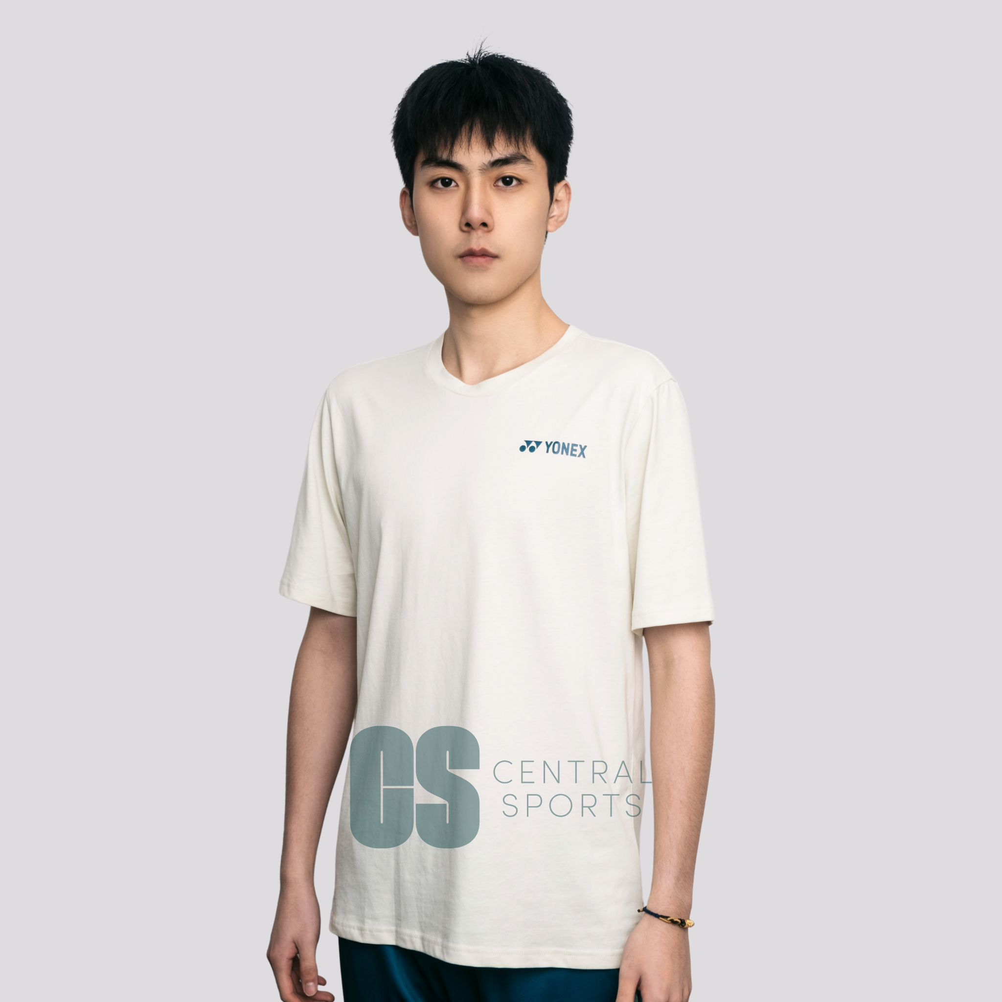Yonex Coiled Snake Mens Cotton T-Shirt Dark Jade