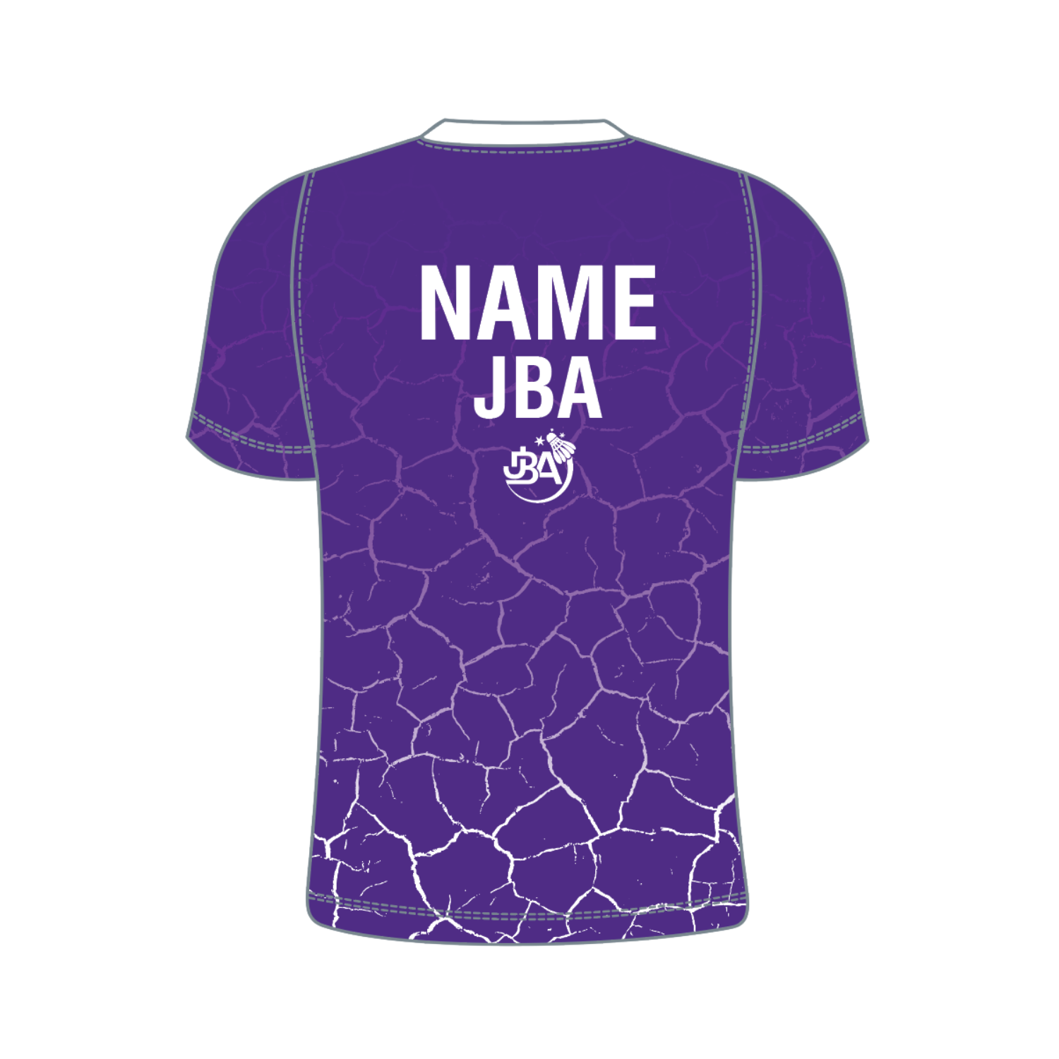 Yonex Kit T016 Quake Jones Badminton Academy T-Shirt Junior - Purple