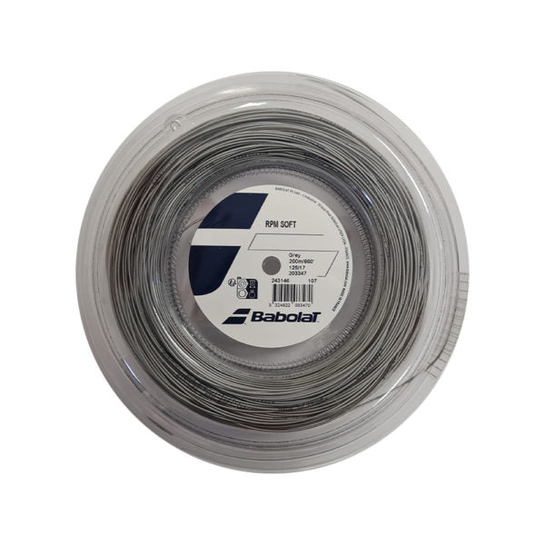 Babolat RPM Soft 1.30mm/200M Tennis String - Grey