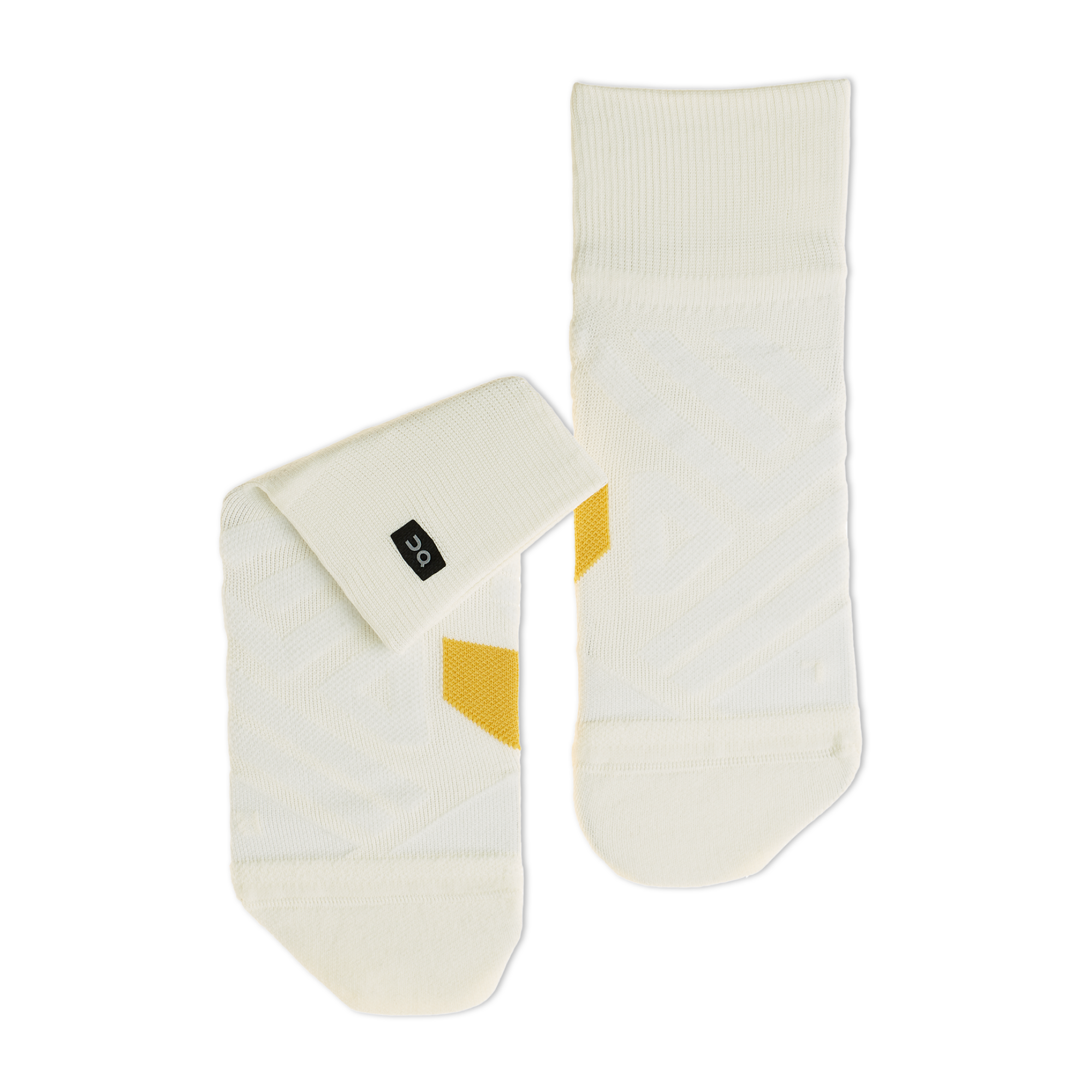 On Mid Socks Men - White/Ice