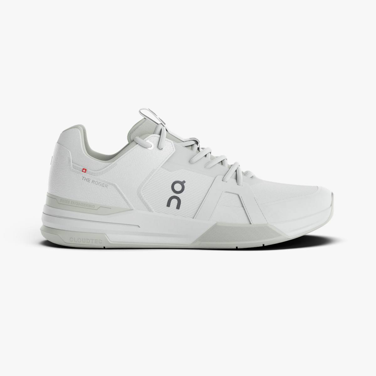 On THE ROGER Clubhouse Pro Tennis Shoes Men - White/Ice
