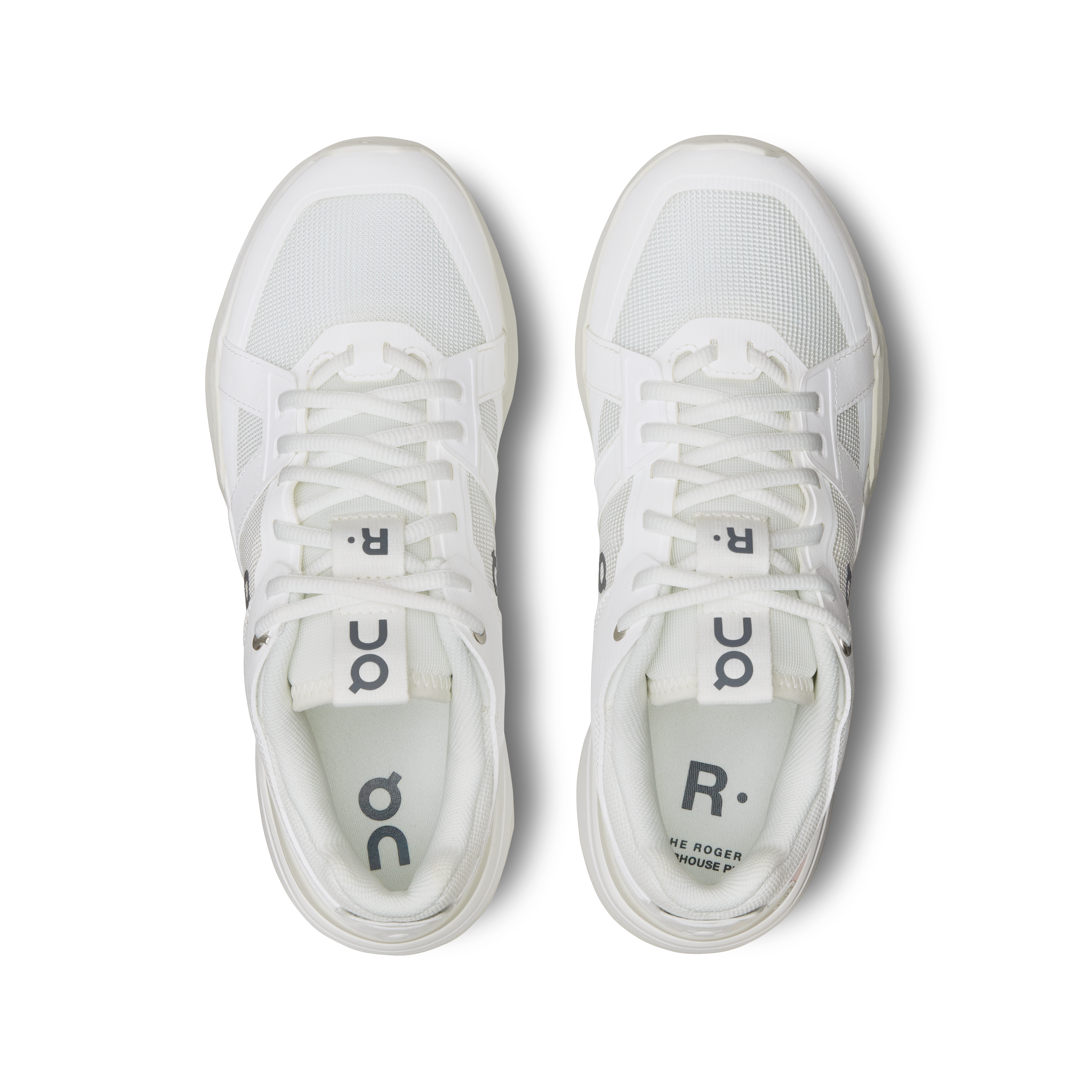 On THE ROGER Clubhouse Pro Tennis Shoes Men - White/Ice
