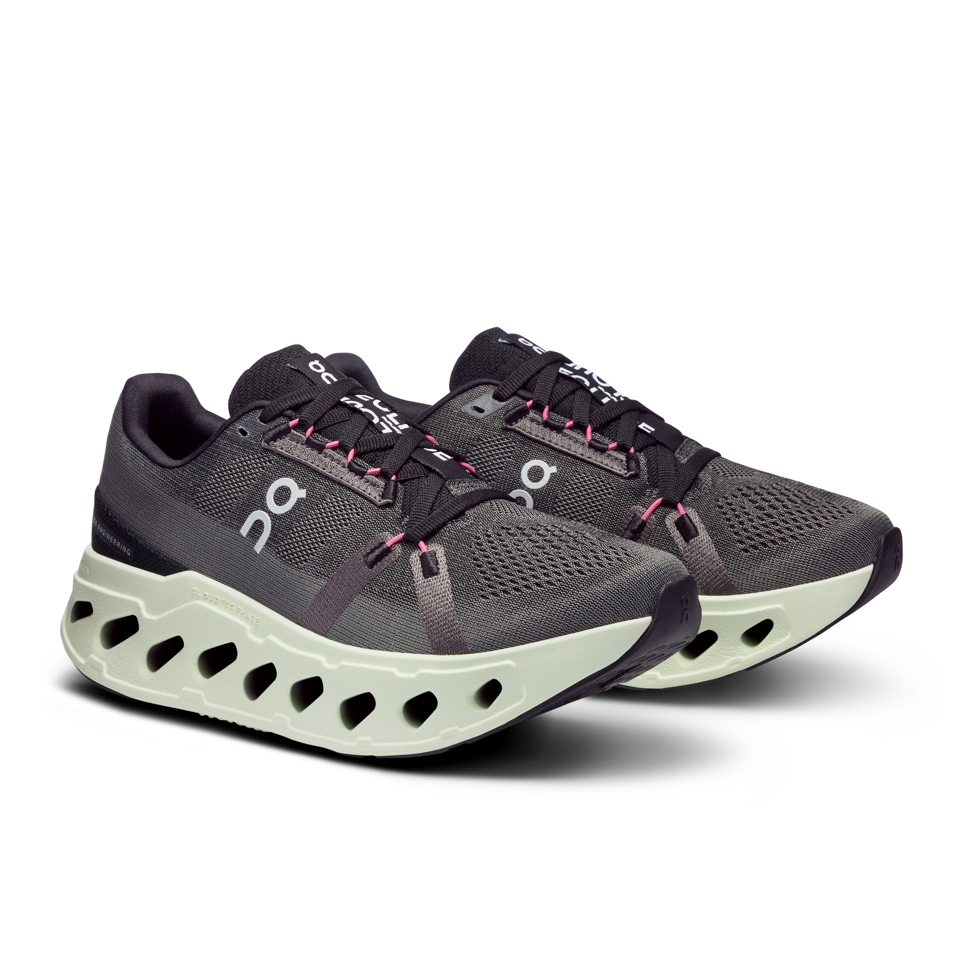 On Cloudeclipse Running Shoes Men - Rock/Lima