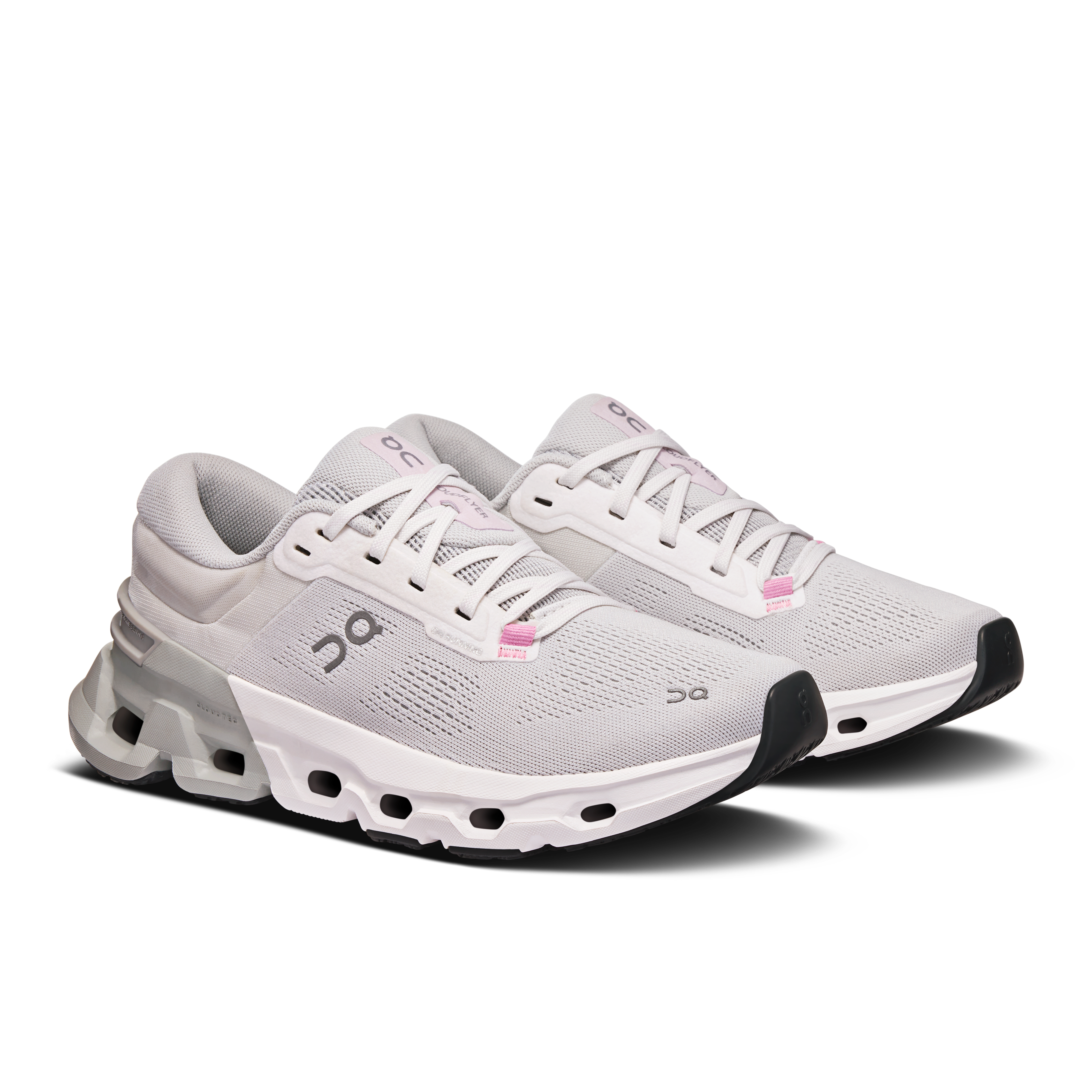 On Cloudflyer 5 Running Shoes Women - White/Glacier