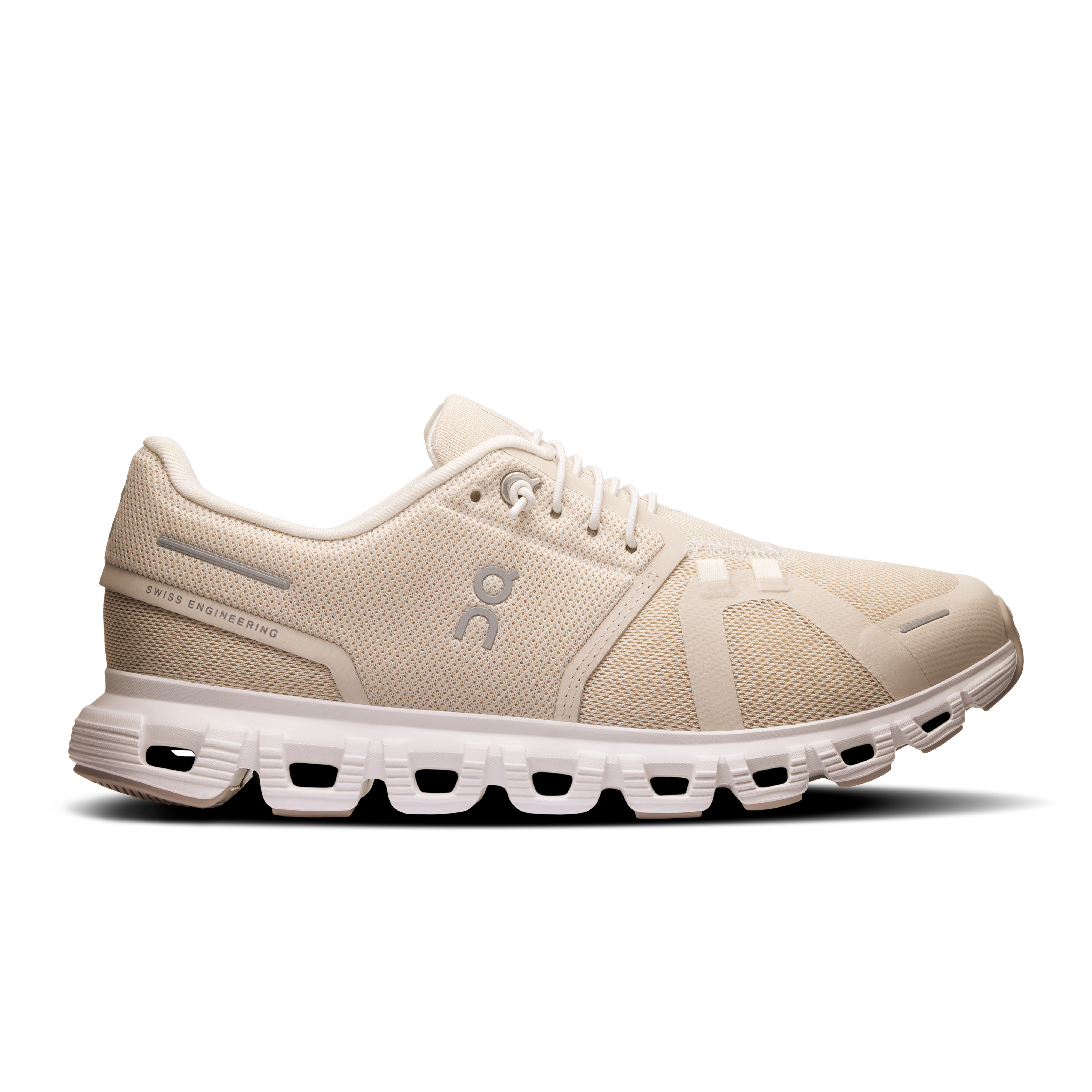 On Running Cloud 6 Running Shoes Women - Pearl/White