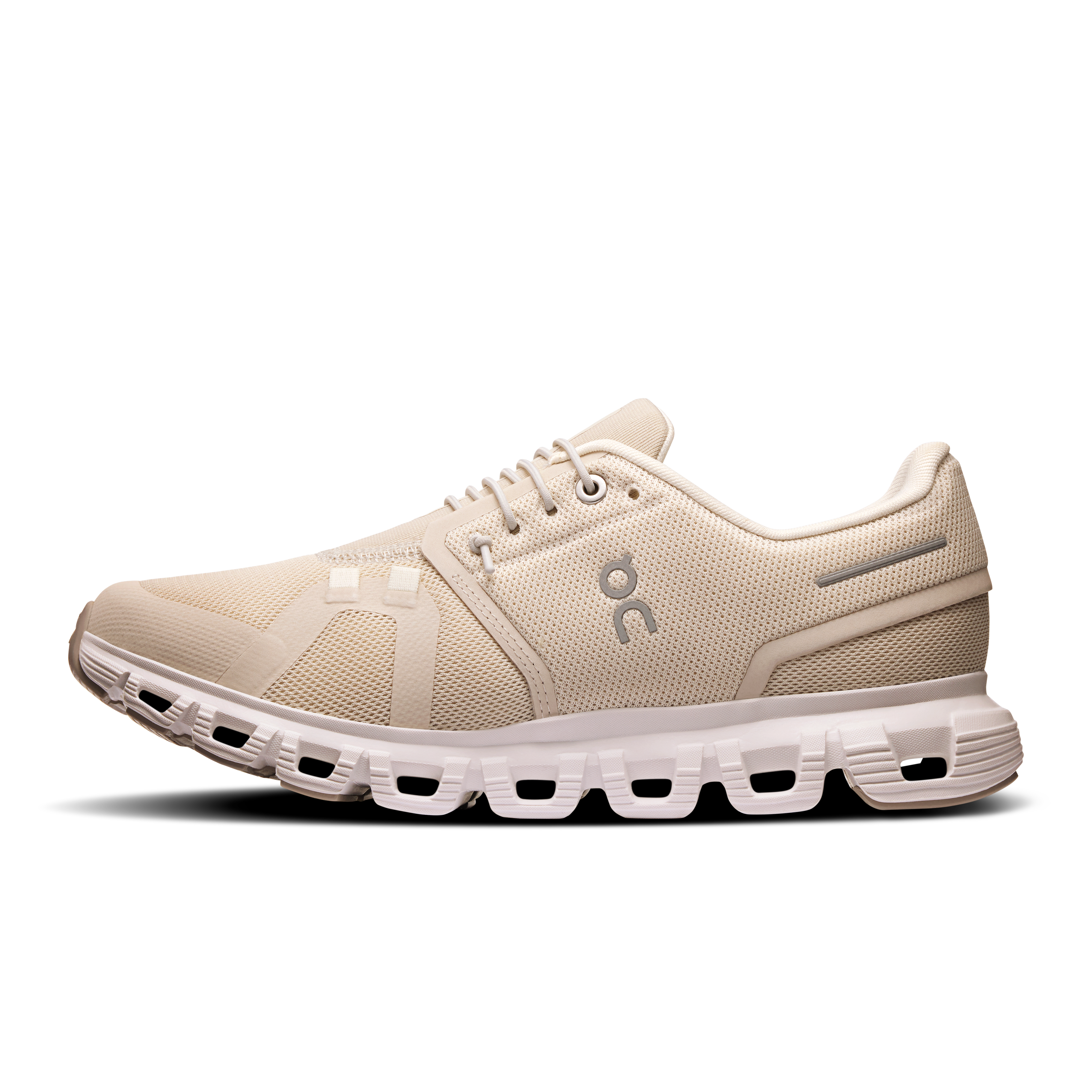 On Running Cloud 6 Running Shoes Women - Pearl/White