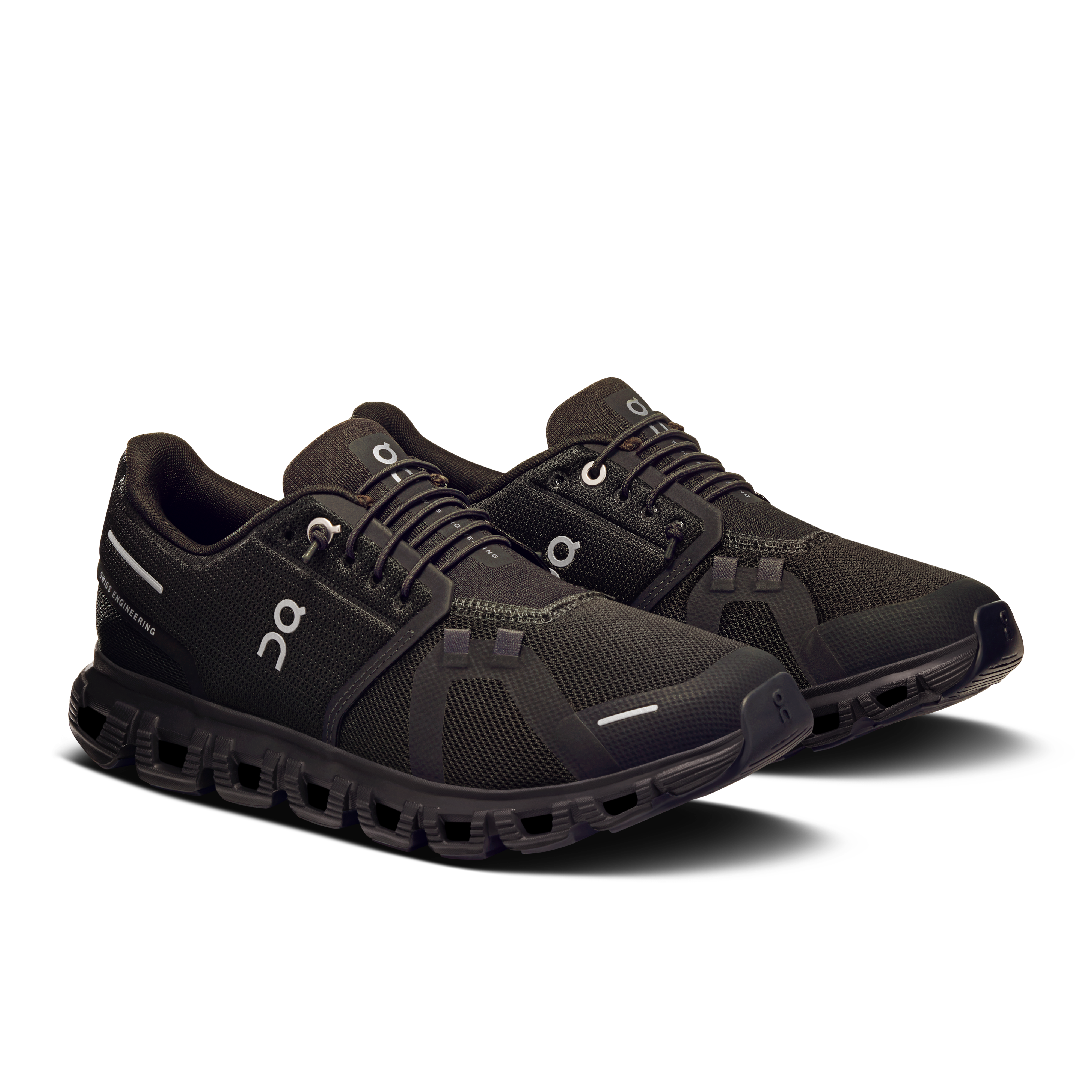 On Cloud 6 Running Shoes Men - Black/Black