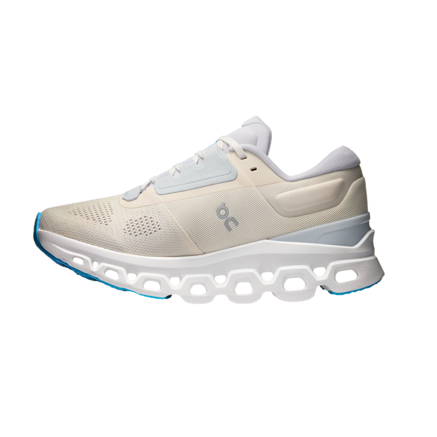 On Cloudstratus 3 Running Shoes Women - Cream/Arctic