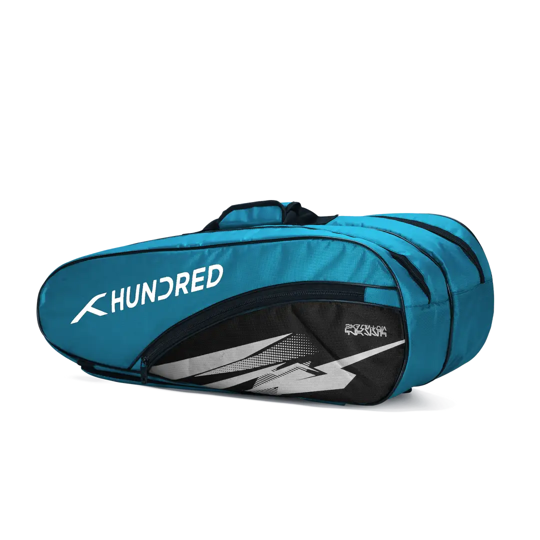 Hundred Cosmogear Badminton Kitbag - Teal Blue