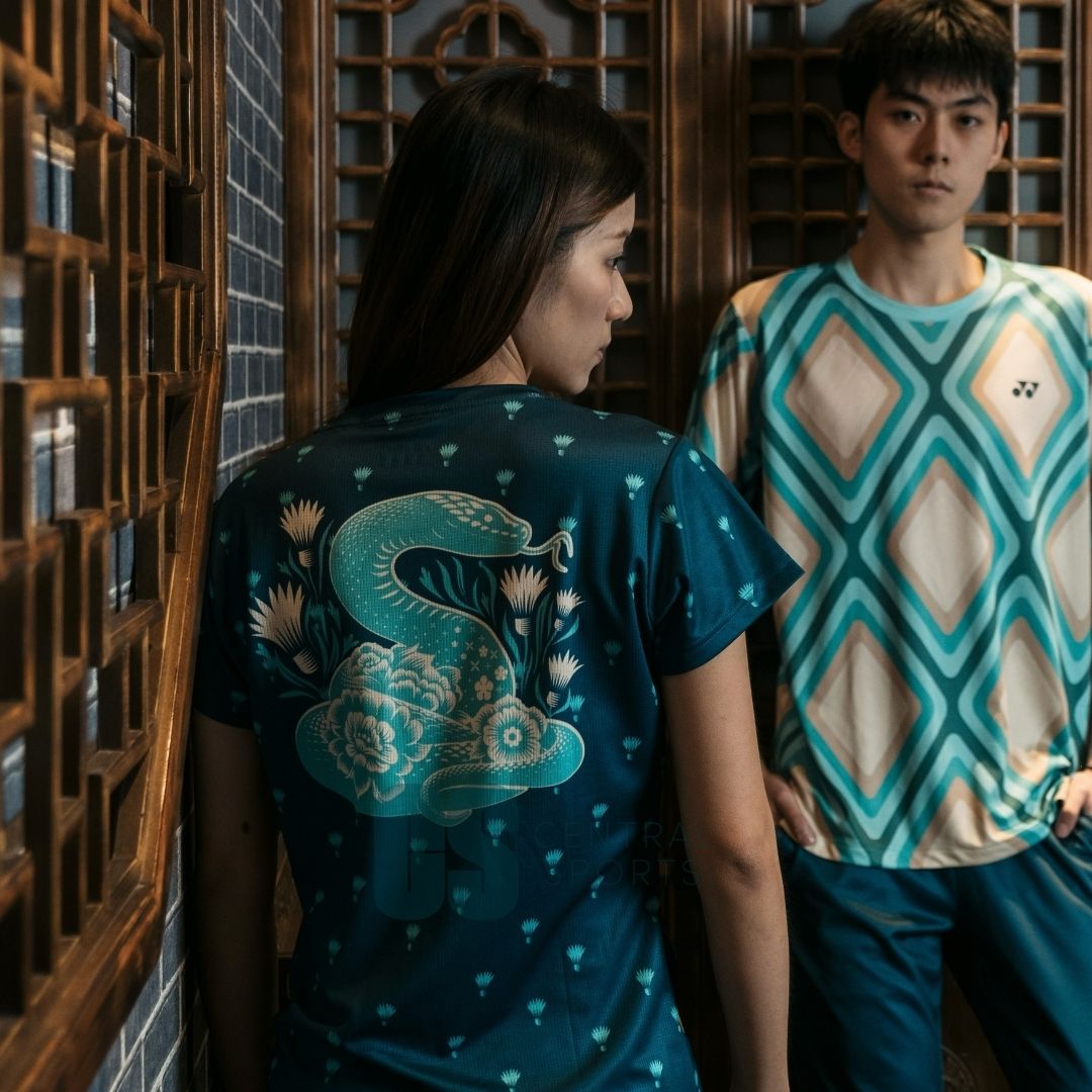 Yonex Diamond Tech T-Shirt Men Jade/Ivory