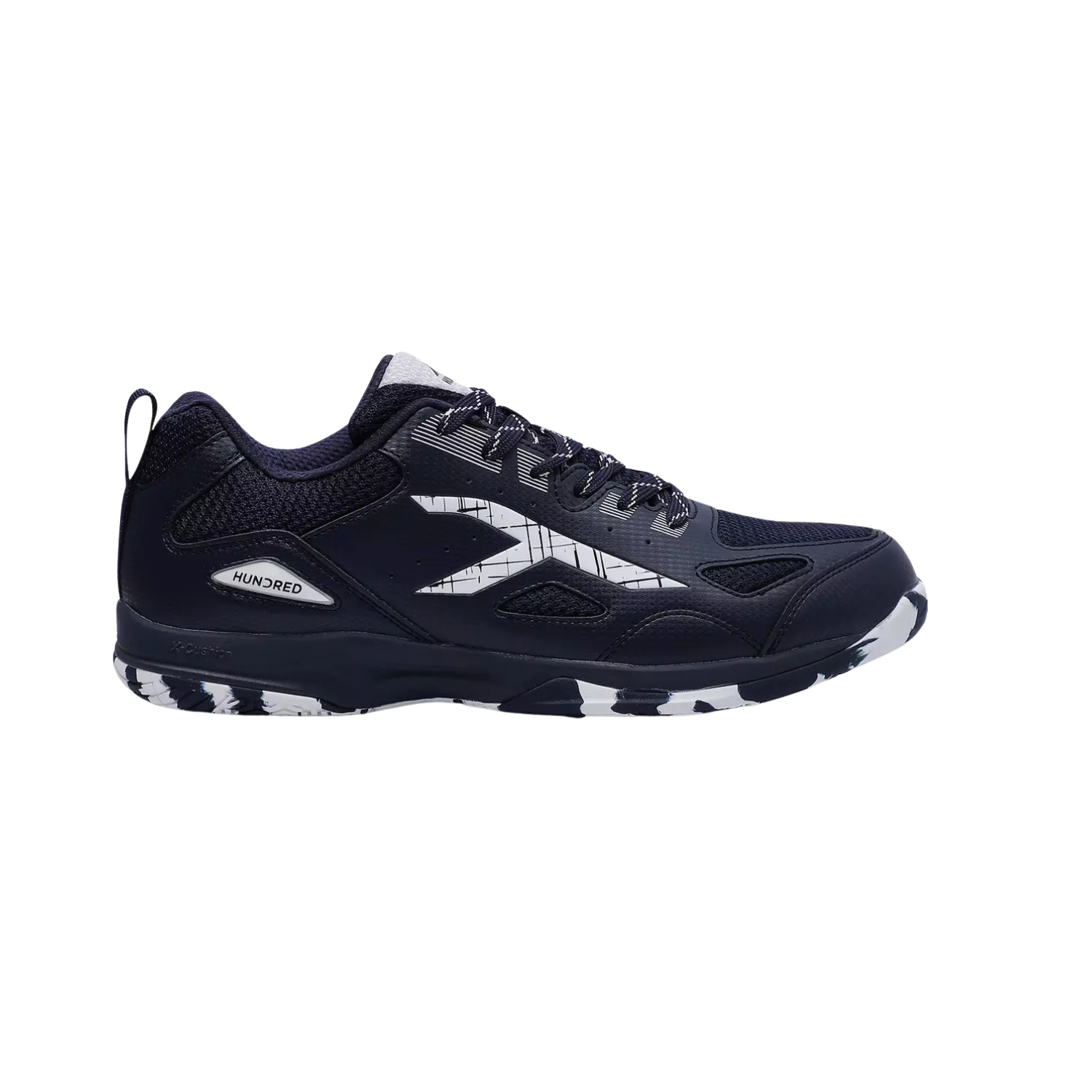 Hundred Galaxy Badminton Shoes - Navy/White
