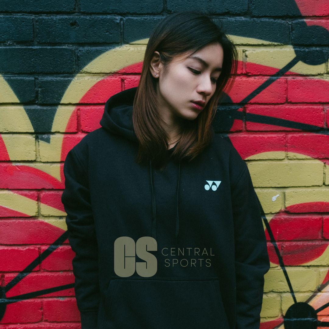 Yonex Coiled Snake Unisex Hood Black