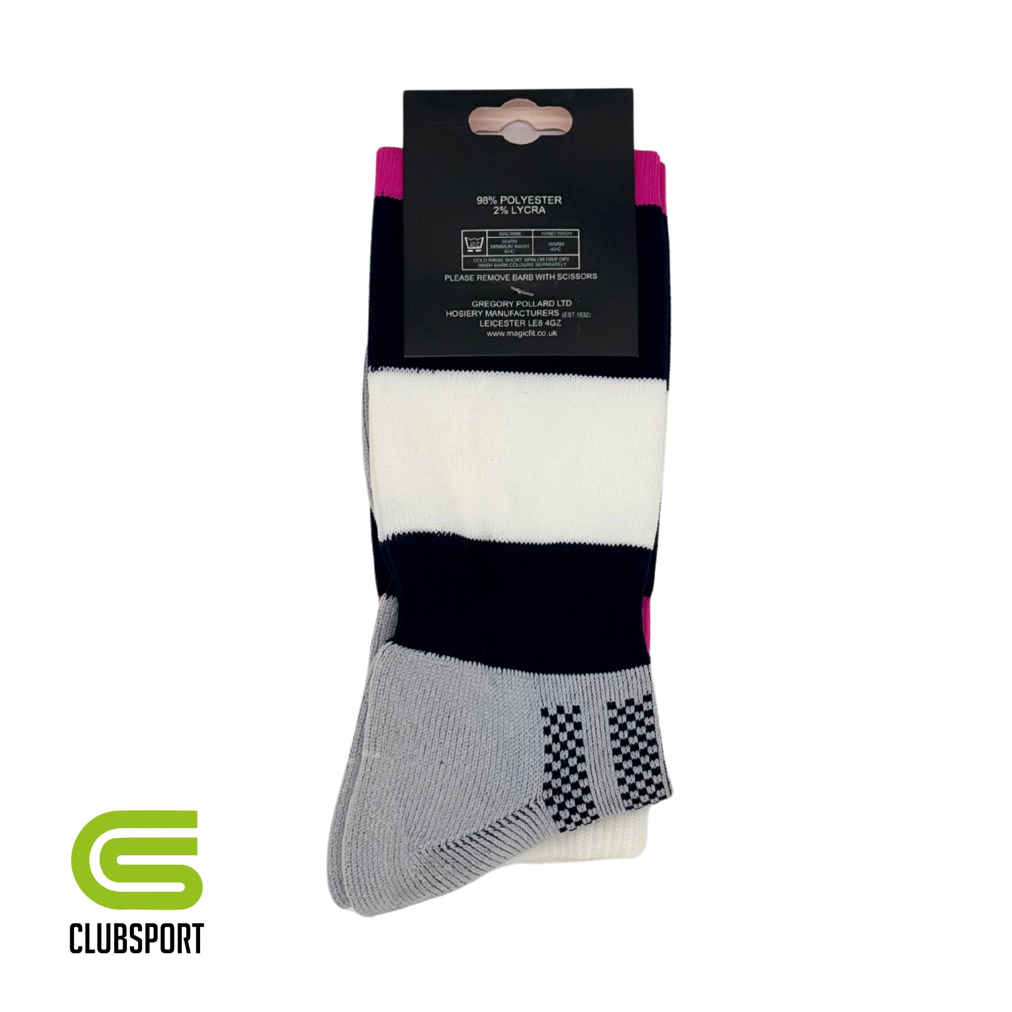 Ludlow C E School Hooped Sports Sock