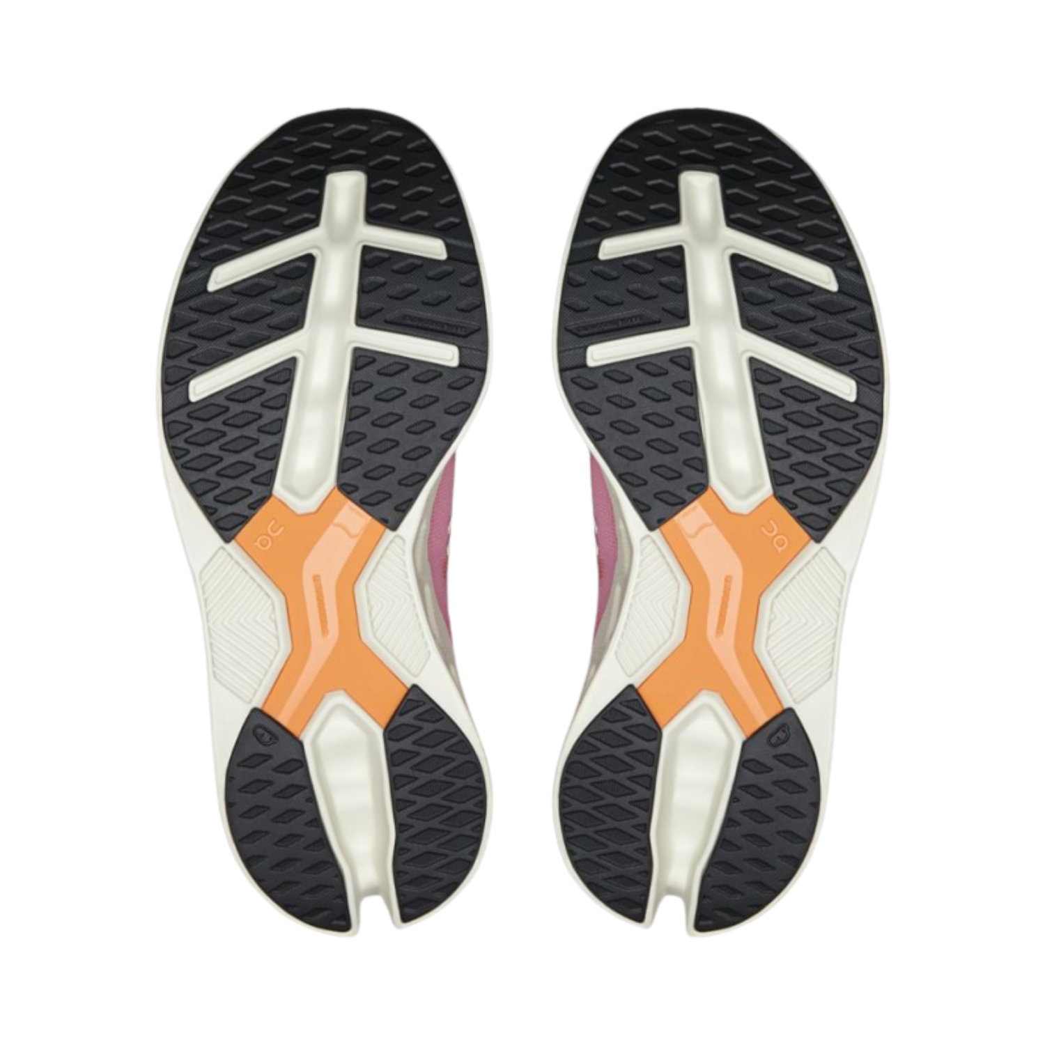 On Cloudeclipse Running Shoes Women - Tangerine/Ivory