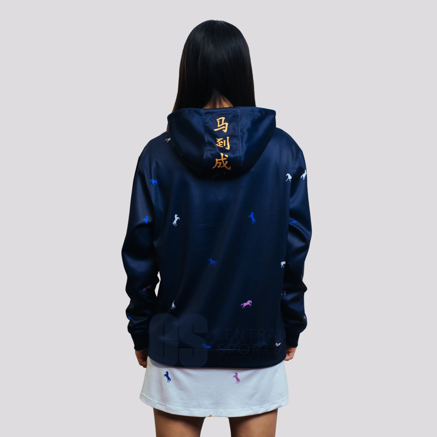 Yonex Night Rider – Unisex Zip Hoodie (Ink Blue) Yonex CNY2026 Zip Hood Sweat A Unisex Clothing Yonex
