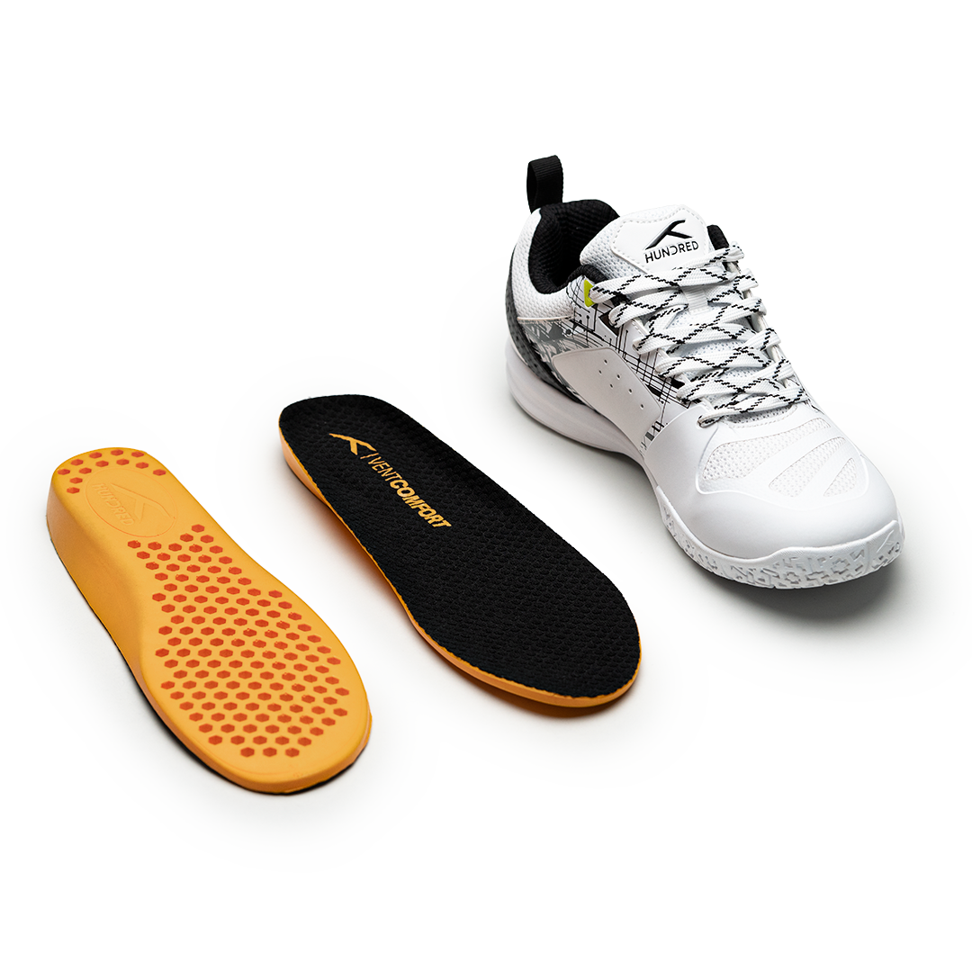 Hundred VentComfort Insole - Black/Orange