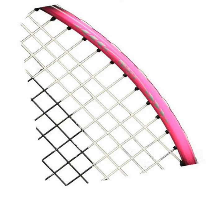 Apacs W-120g Badminton Training Racket (Strung) - Black/Pink