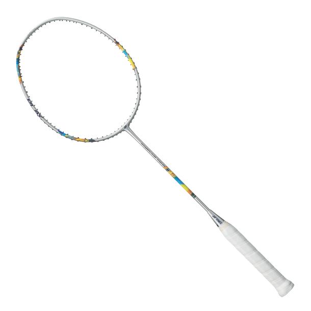 Yonex Nanoflare 700 PLAY Badminton Racket - Silver/Sky Blue