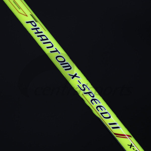 Ashaway Phantom X-Speed II Badminton Racket (Strung) - Lime