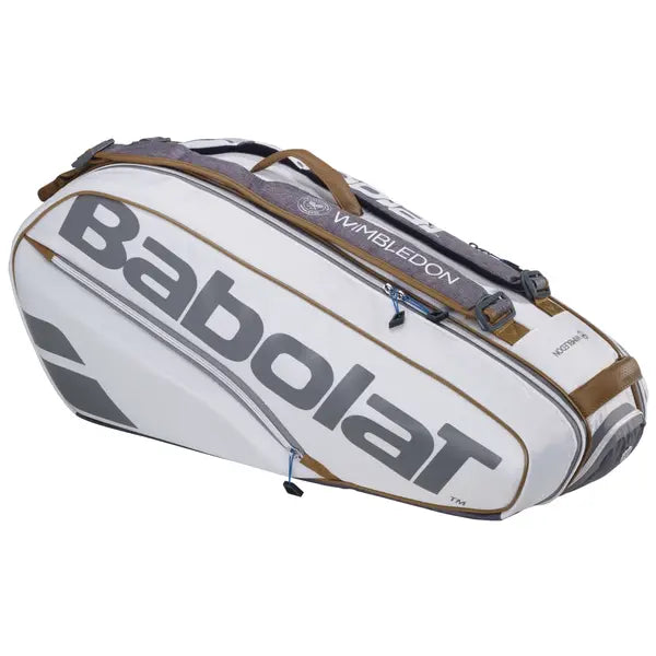 Babolat RH6 Pure Wimbledon Racket Bag - White