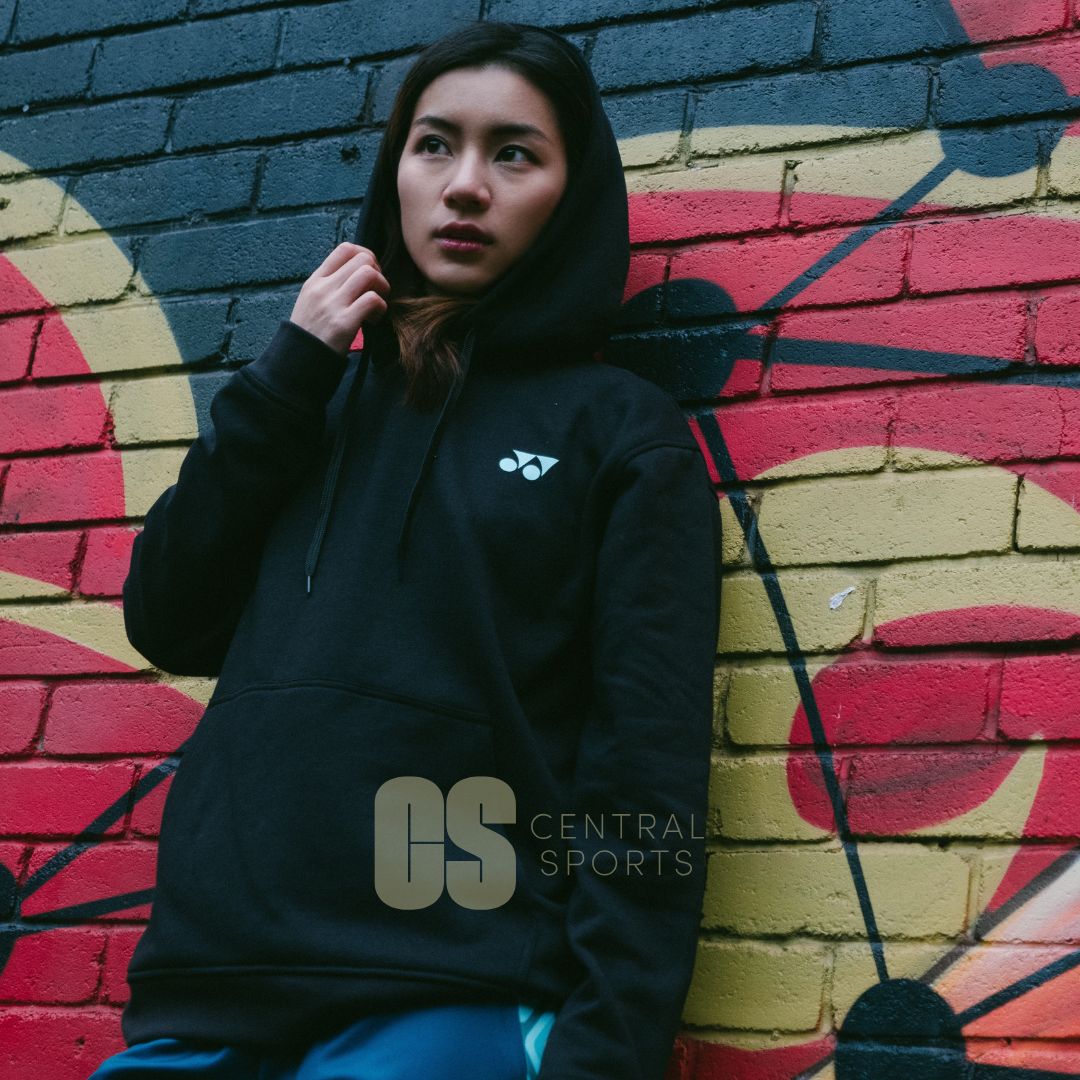 Yonex Coiled Snake Unisex Hood Black