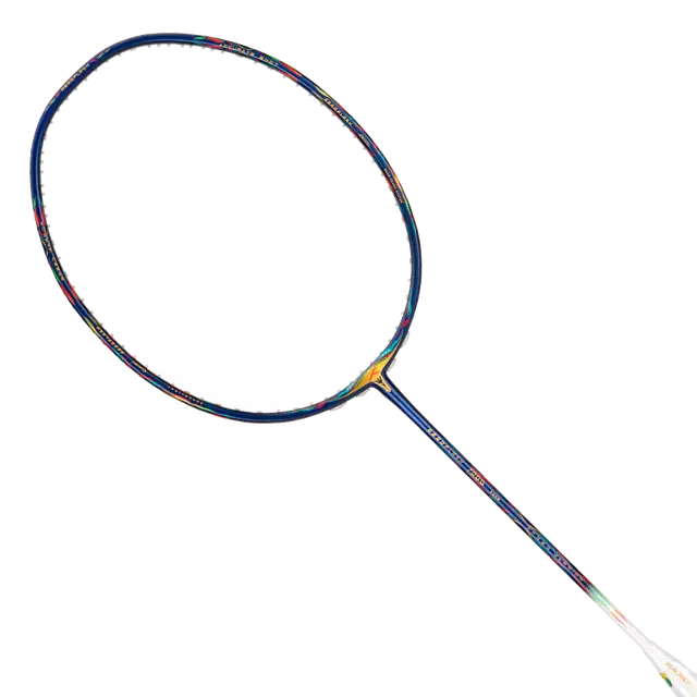Hundred Aeroflash 7000 Zoom 5U Badminton Racket - Navy/White/Gold